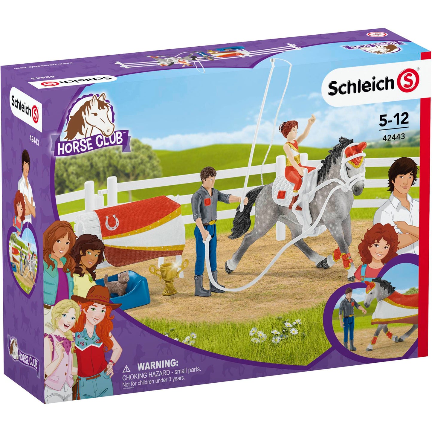Schleich Horse Club 42443 Mias vaulting riding set