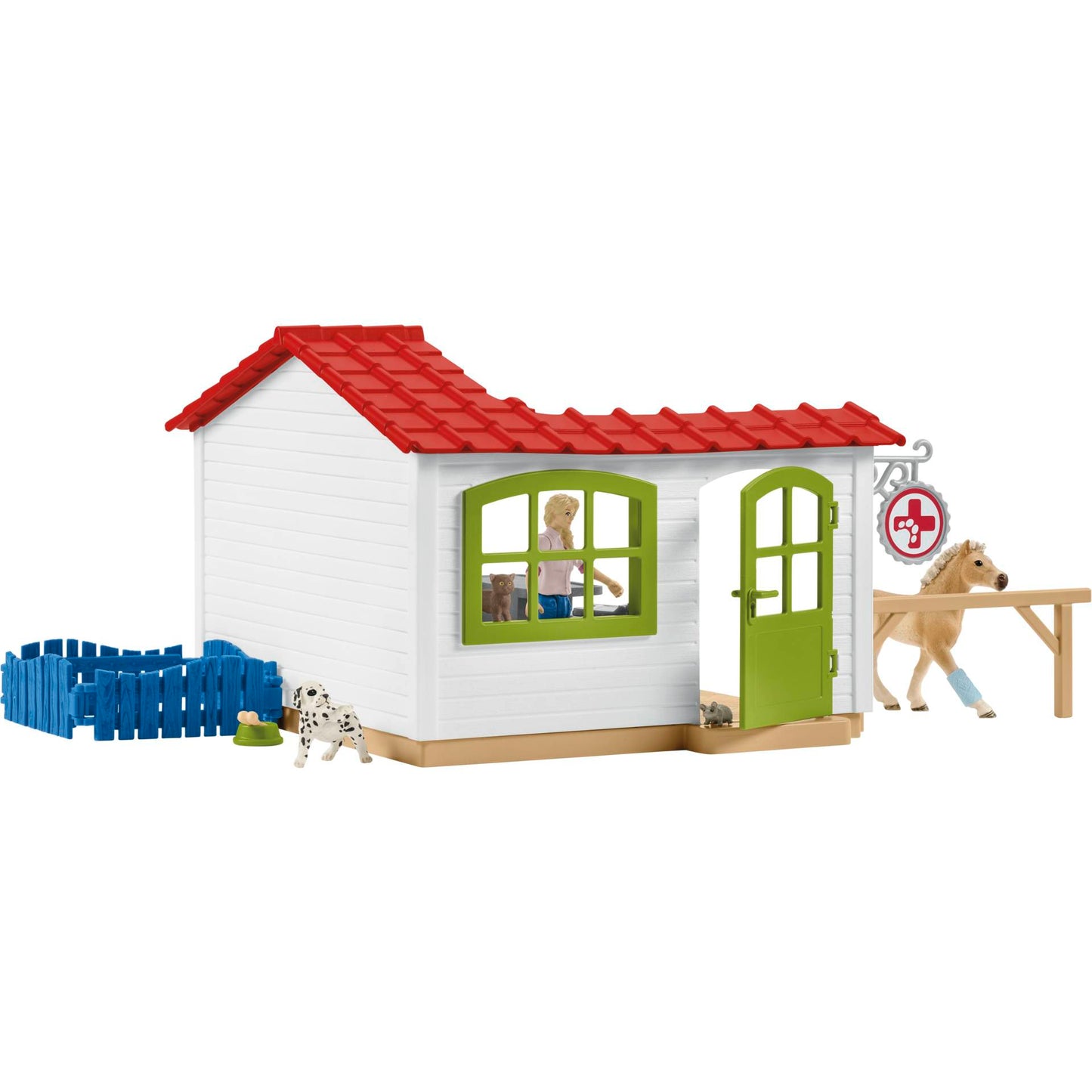 Schleich Farm World 42502 Veterinarian practice with pets
