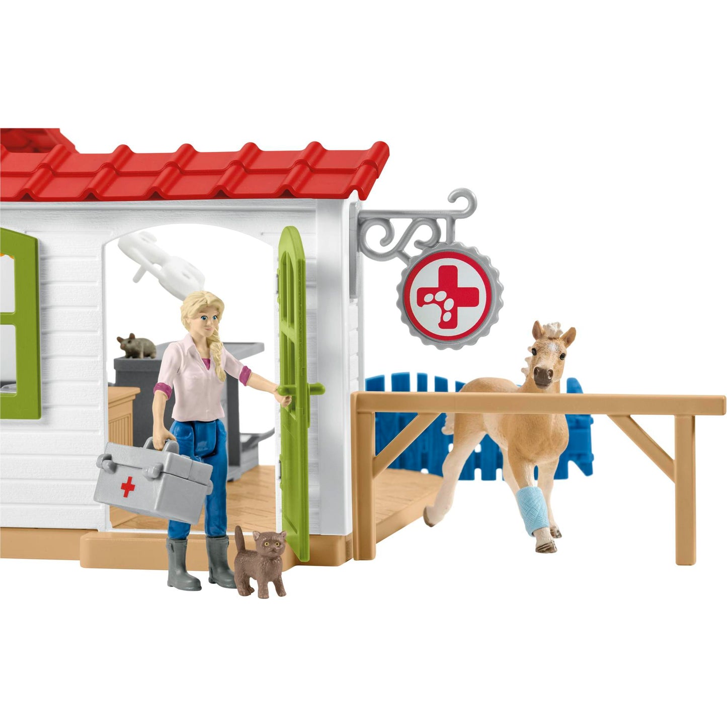 Schleich Farm World 42502 Veterinarian practice with pets