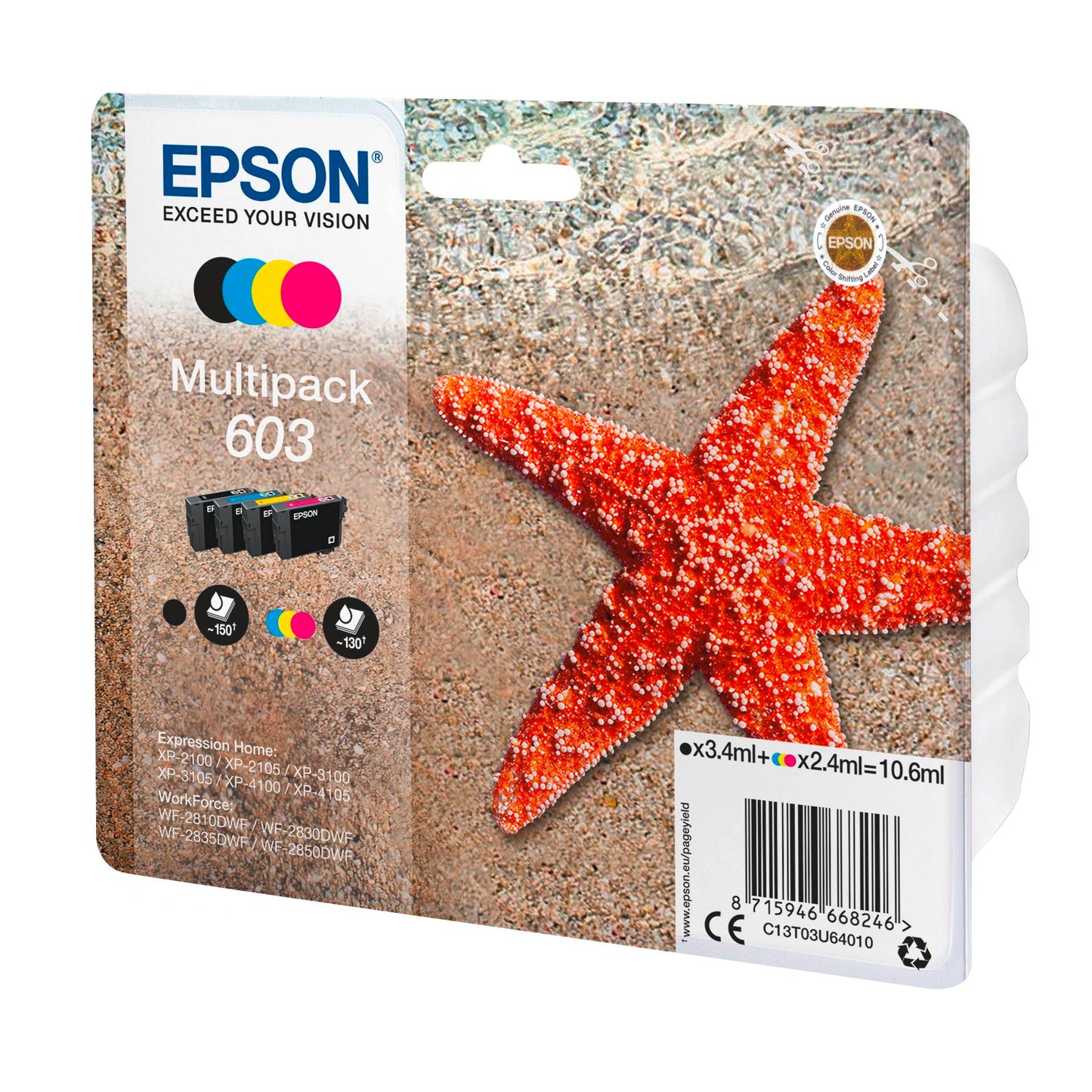 Epson Multipack 4-colours 603 T 03U6