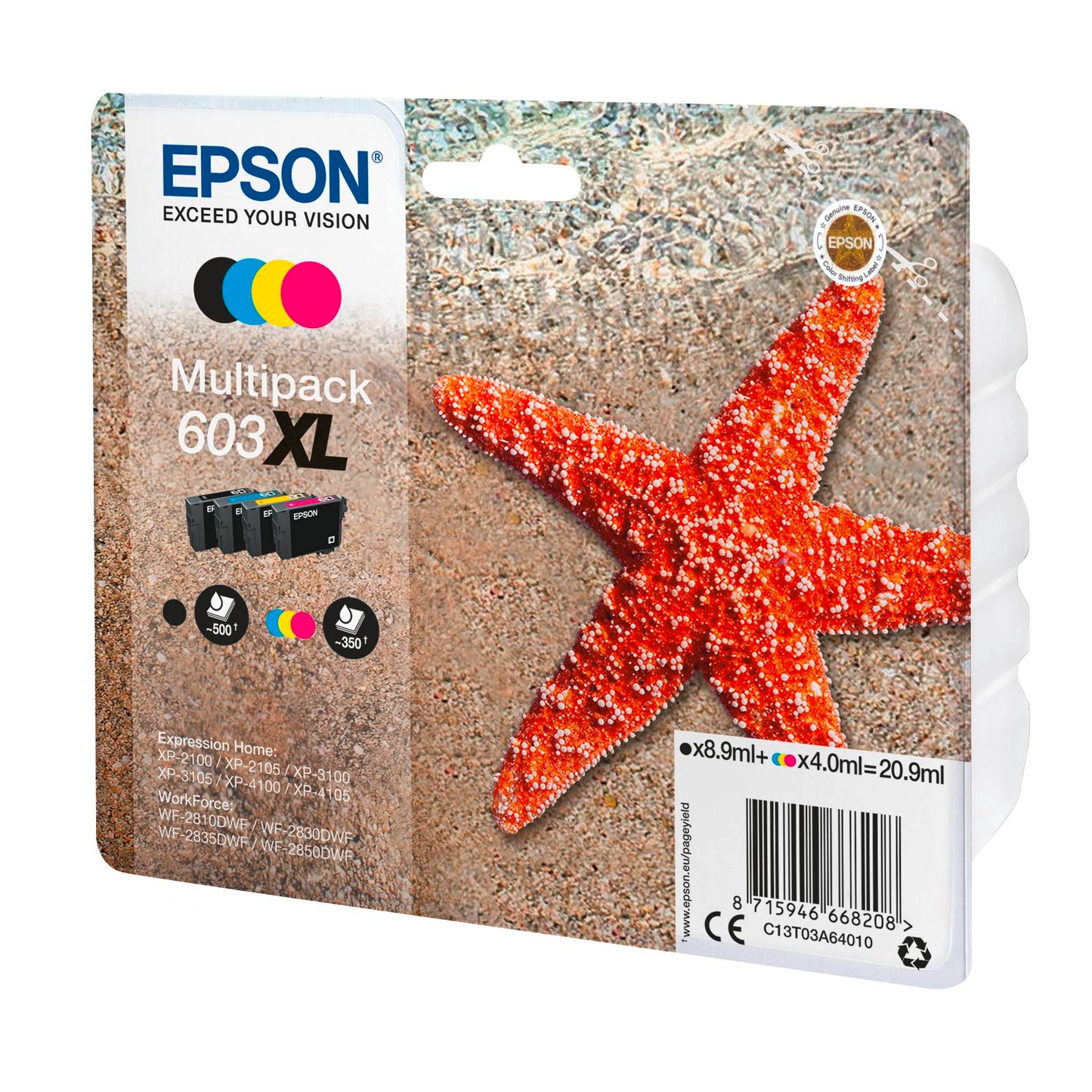 Epson Multipack 4-colours 603 XL T 03A6