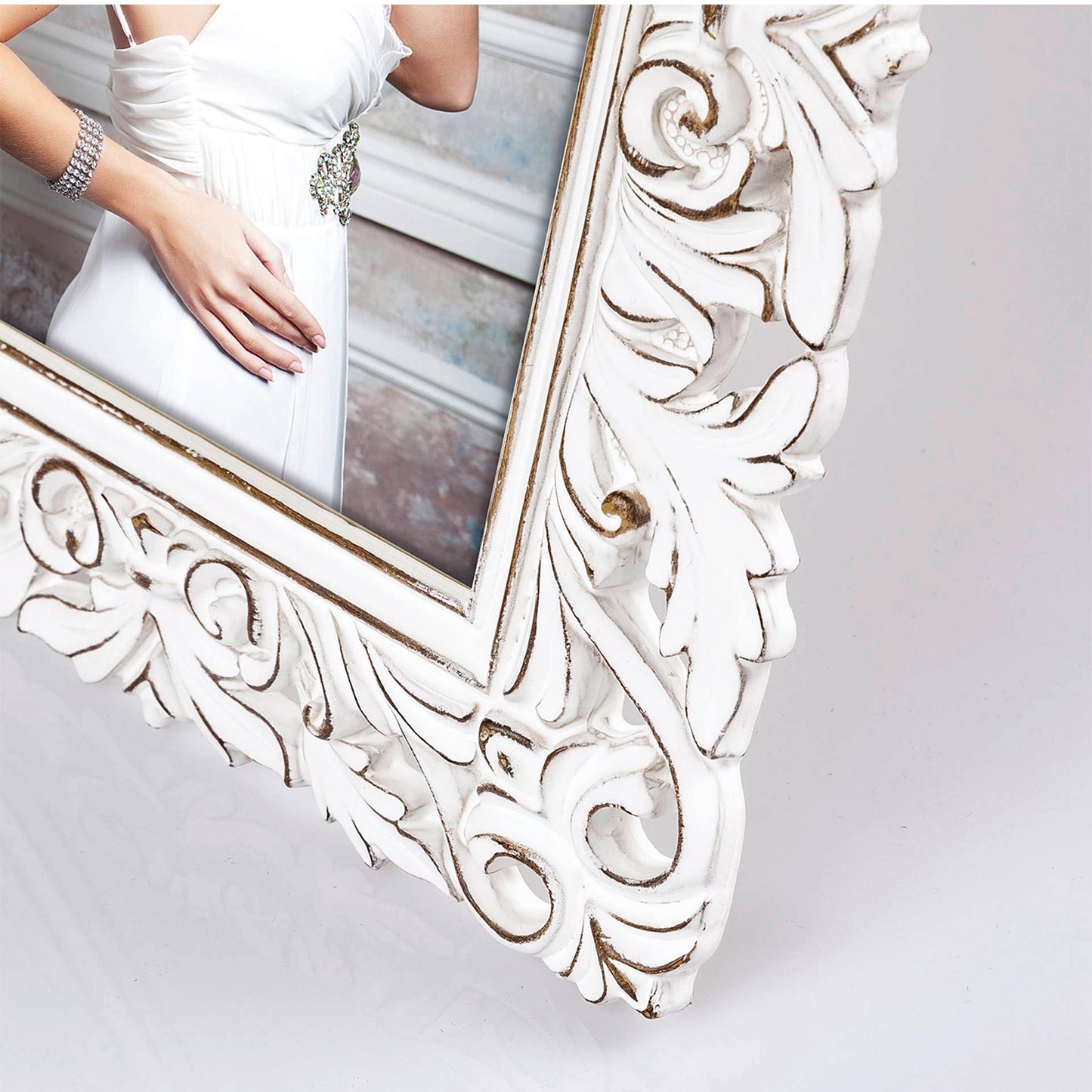 ZEP Avery                  13x18 Resin Portrait white EM4157