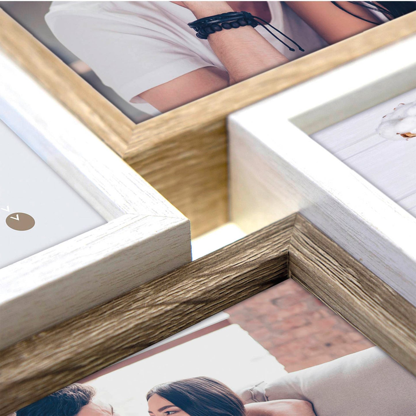 ZEP Lescot               6x10x15 Wood Gallery Frame LE664