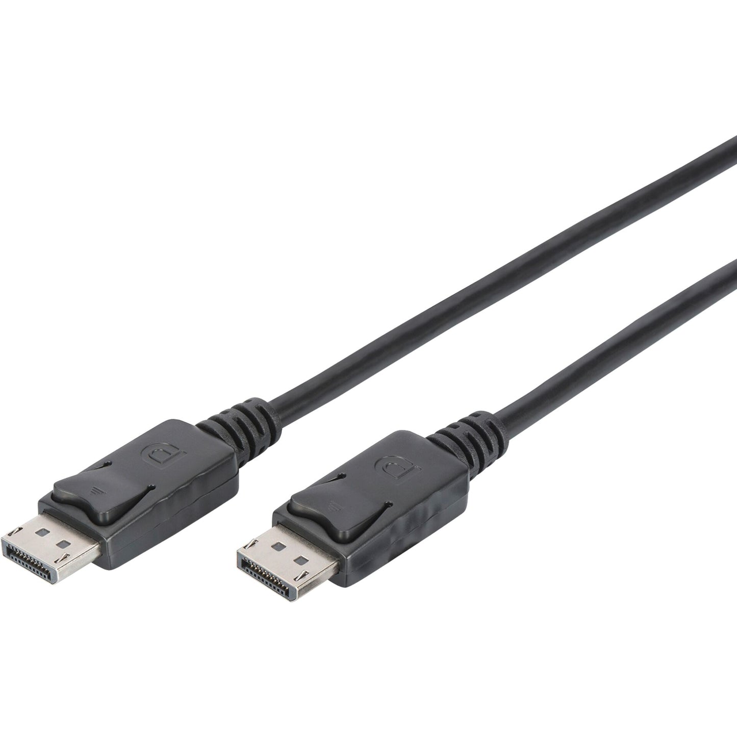 DIGITUS Display connection cable 2m locking dev. Ultra HD 4K