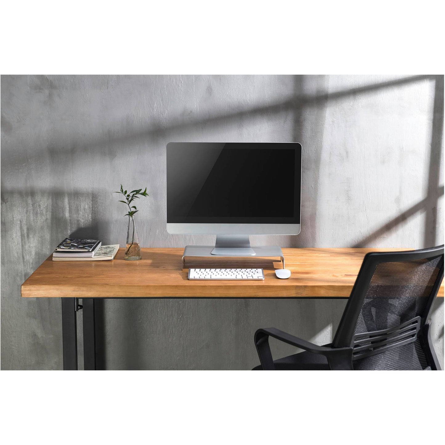 DIGITUS Monitor stand Aluminum silver