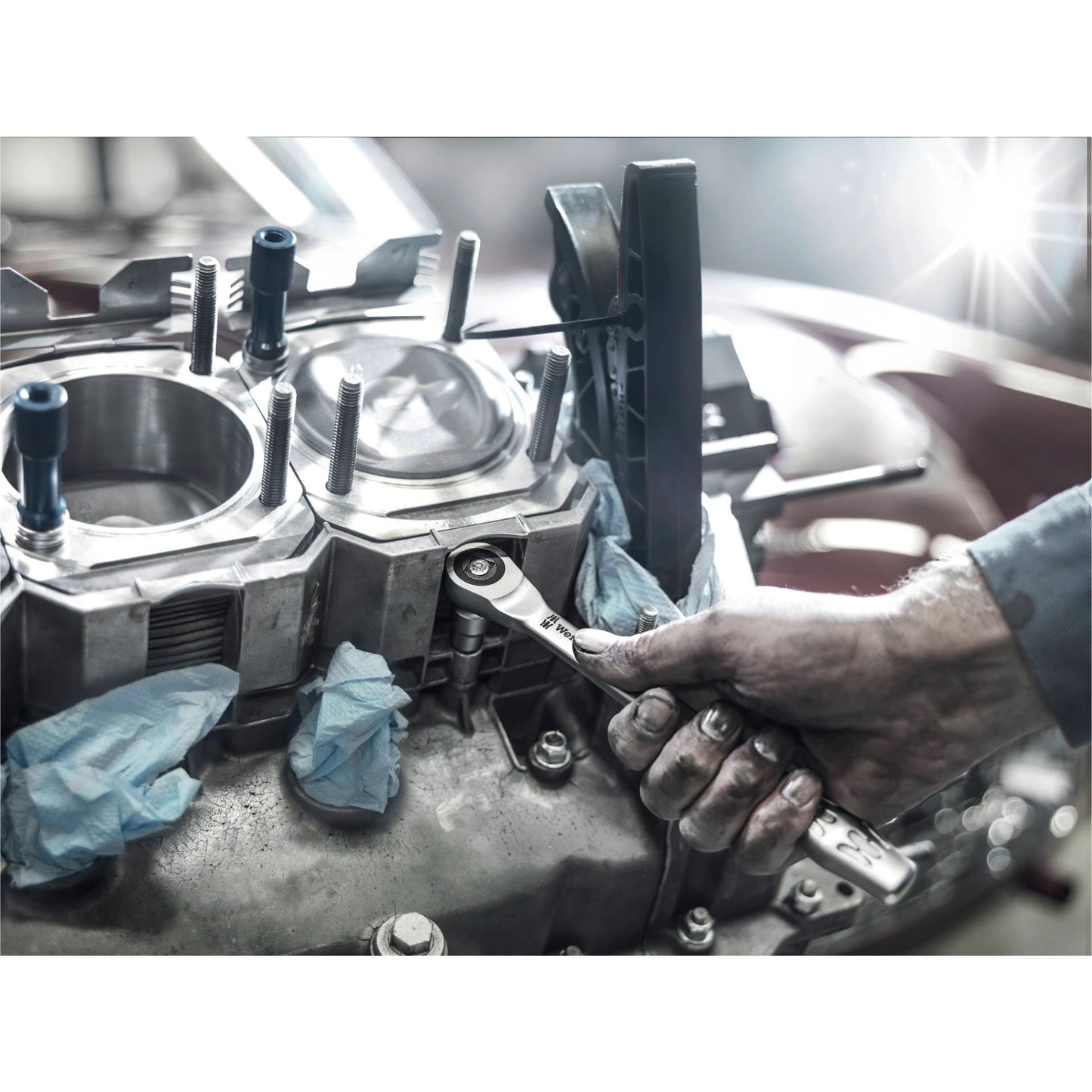 WERA 8003 C Zyklop met. ratchet 1/2 drive