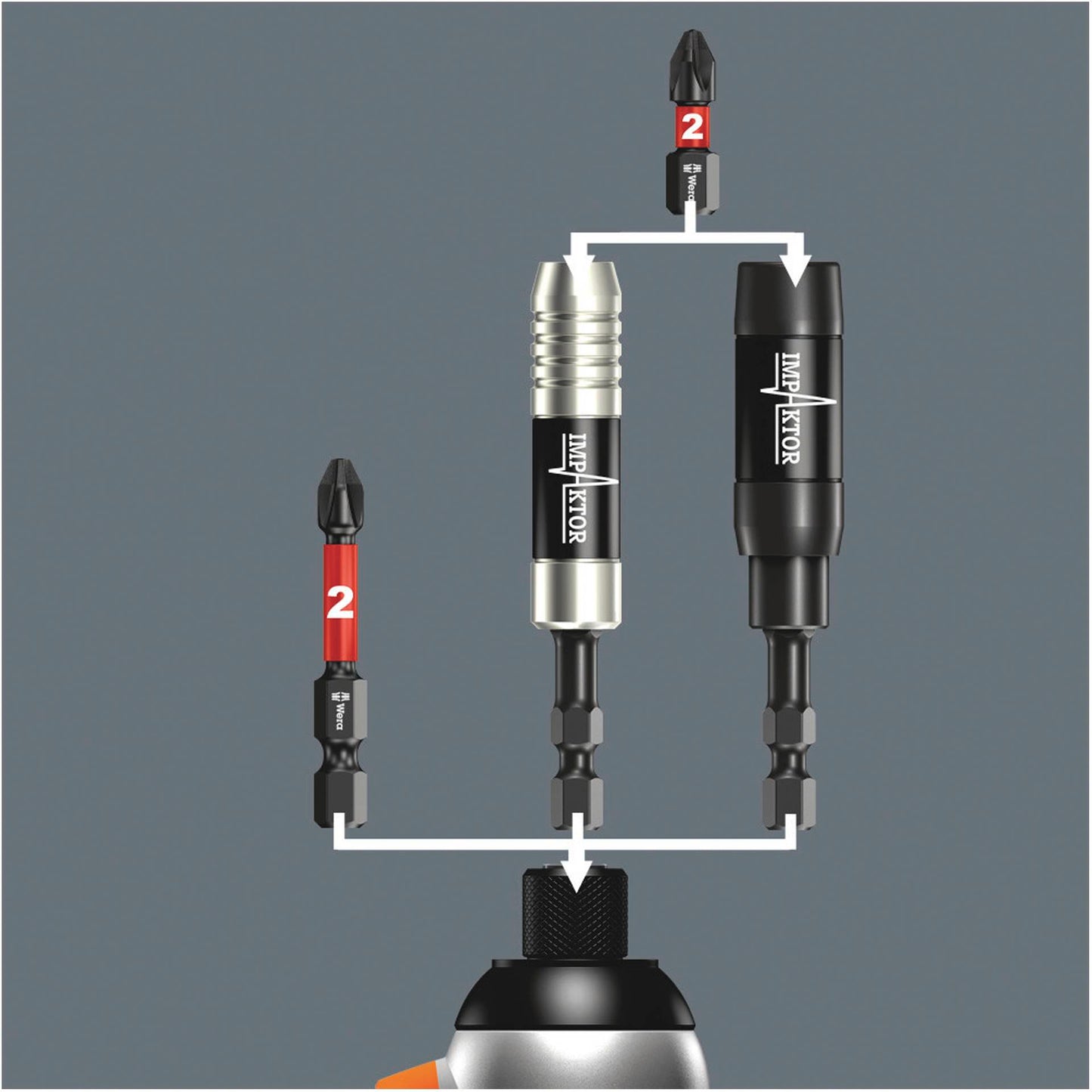 WERA 897/4 IMP Impaktor Holder