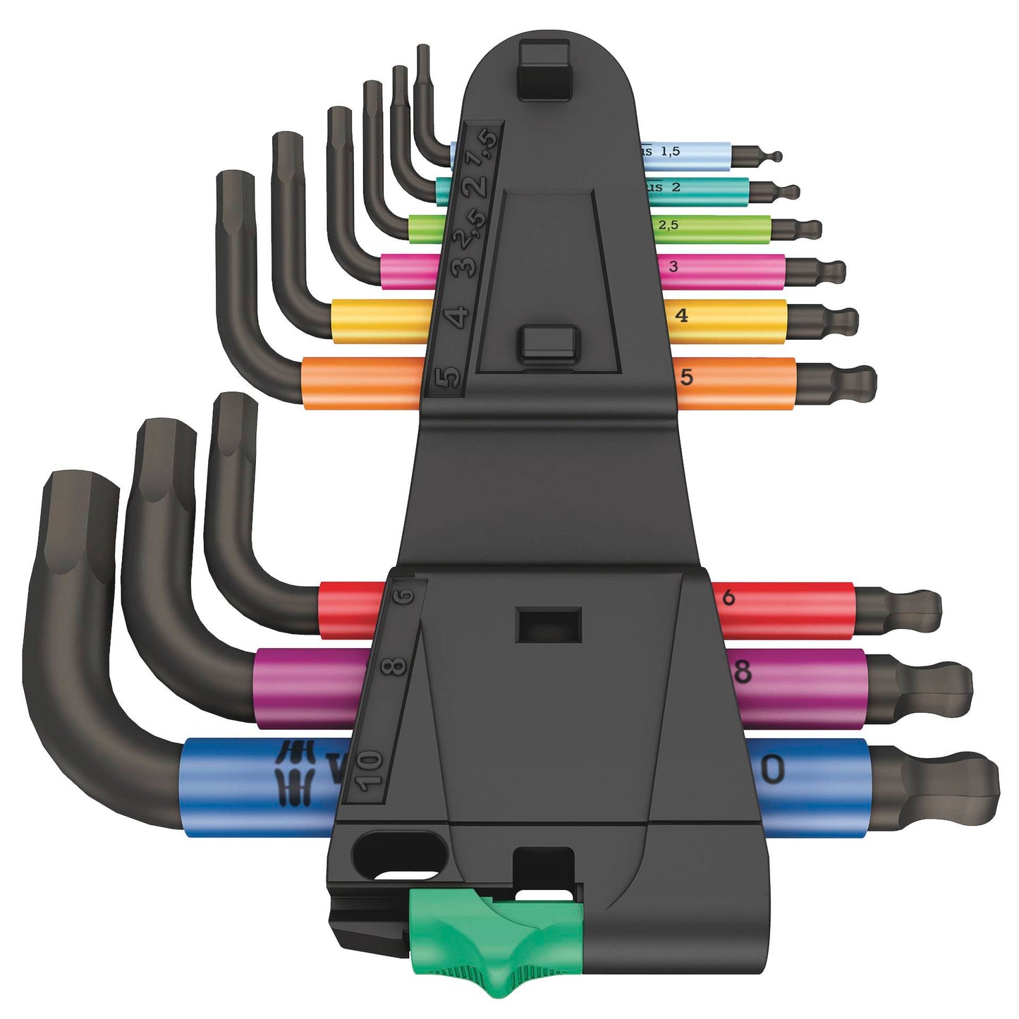 WERA 950/9 Hex-Plus Mulitcolour 2
