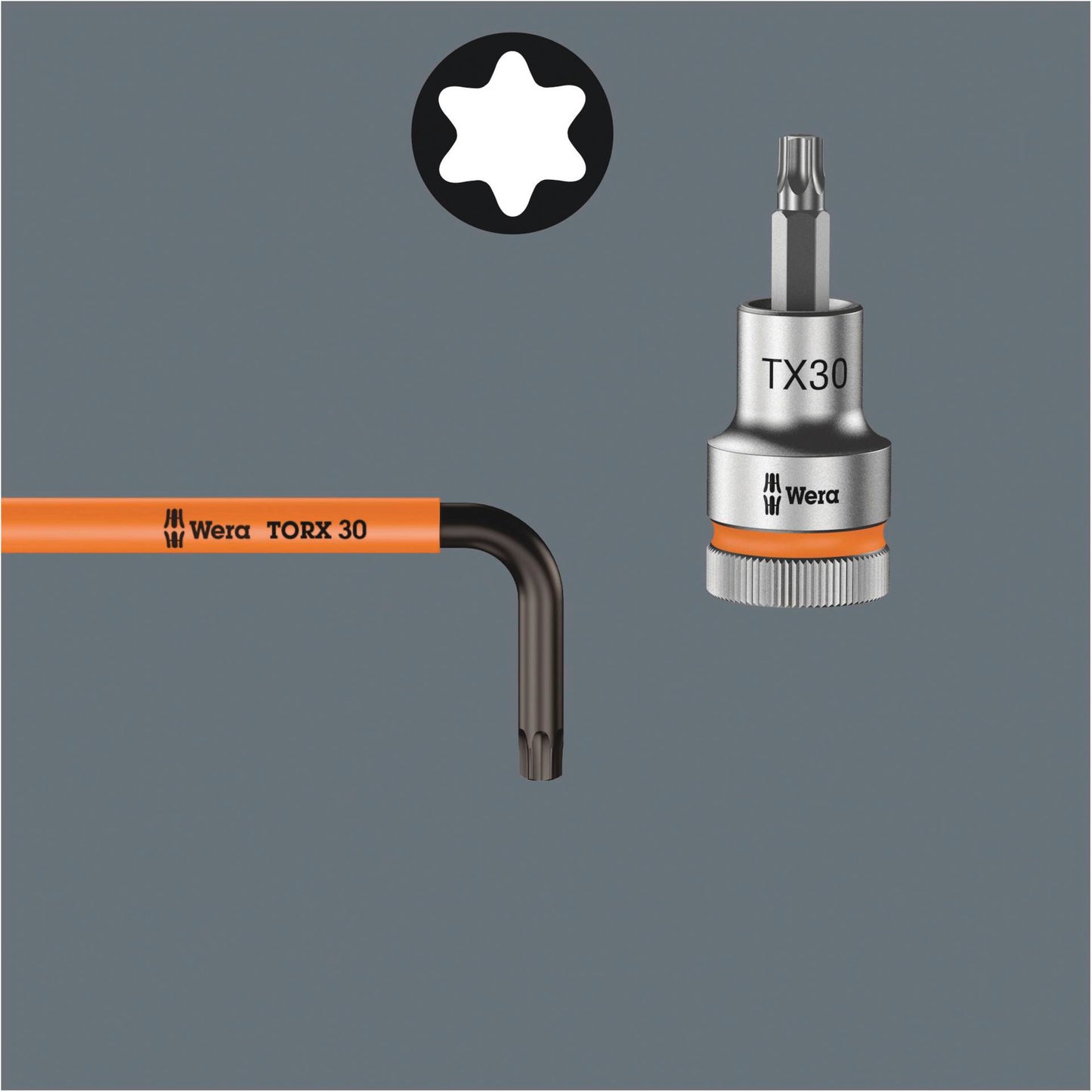 WERA 967/9 TX XL Multicolour 1 angle wrench set