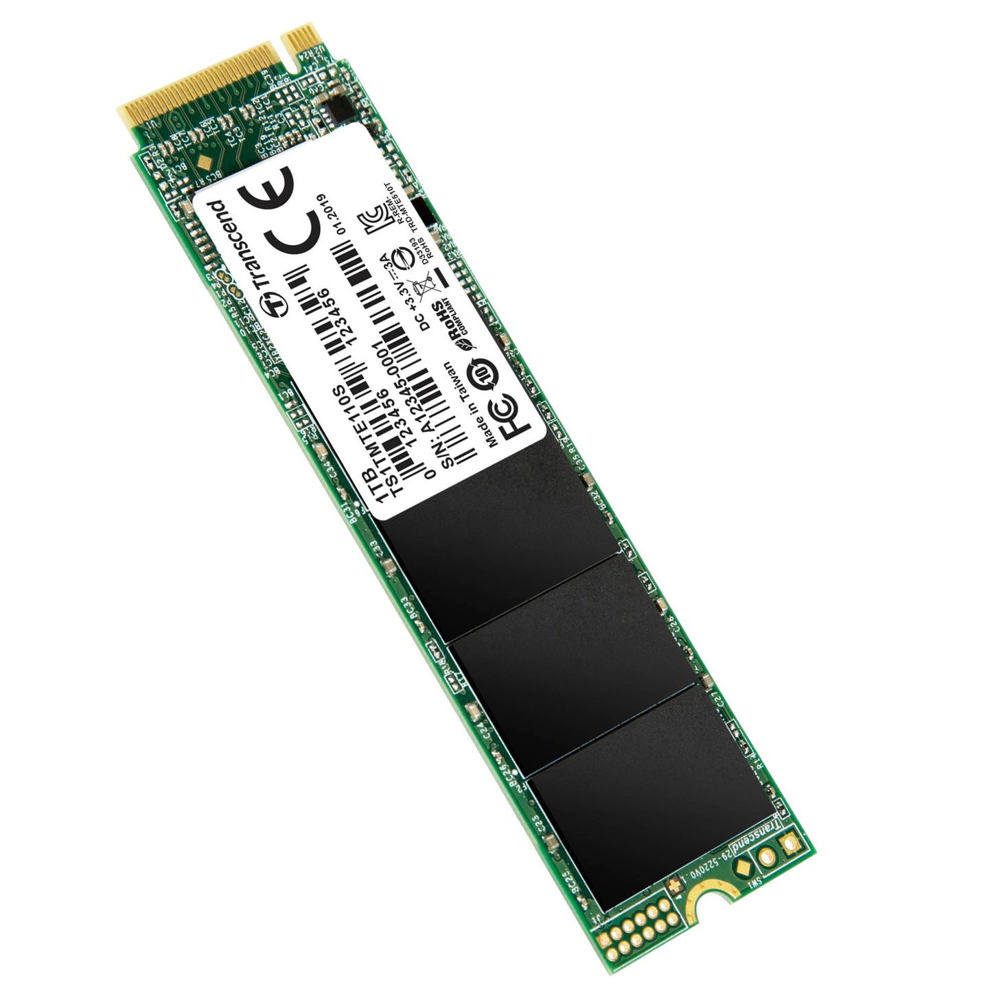 Transcend SSD MTE110S 1TB NVMe PCIe Gen3 x4