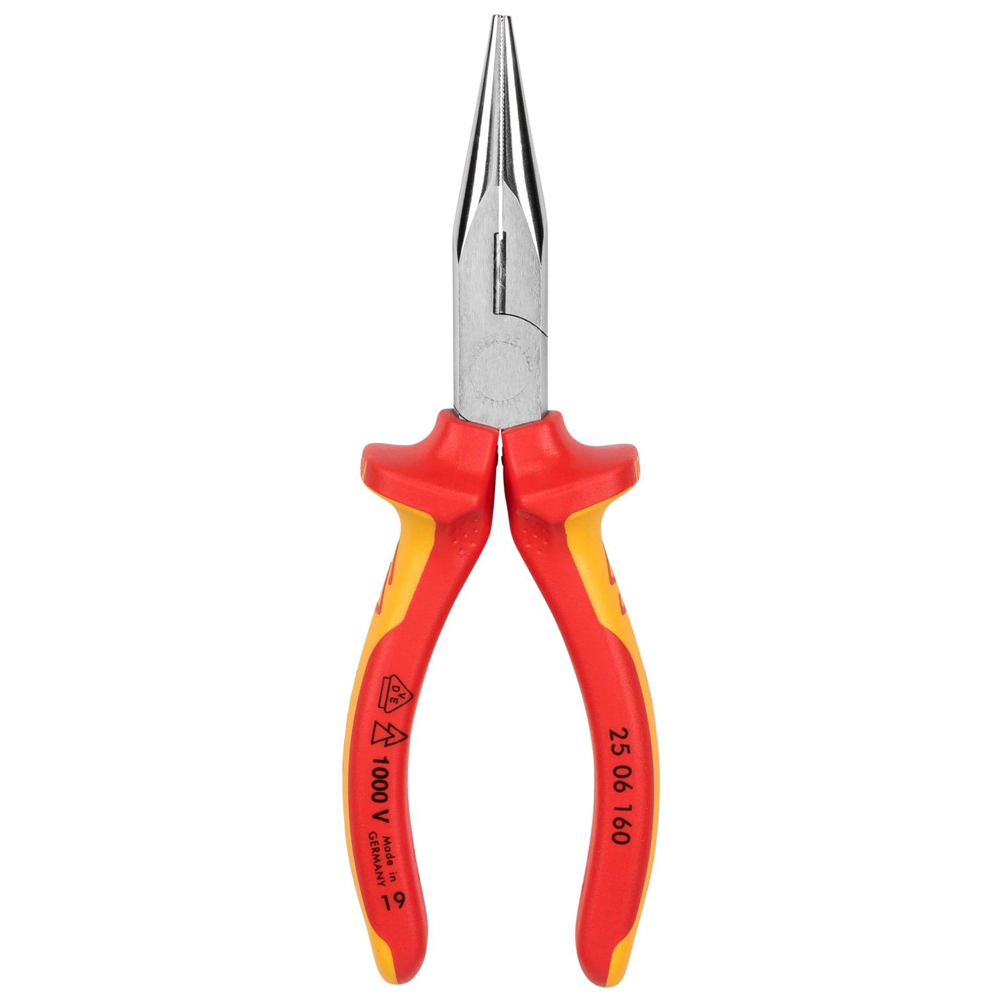 KNIPEX Snipe Nose Side Cutting Pliers chrome