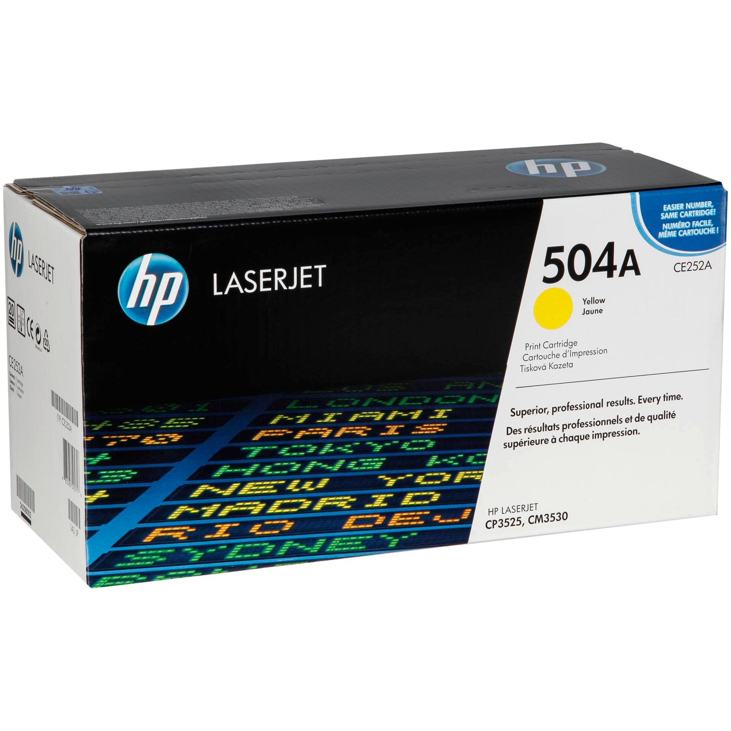 HP Toner CE 252 A yellow No. 504 A