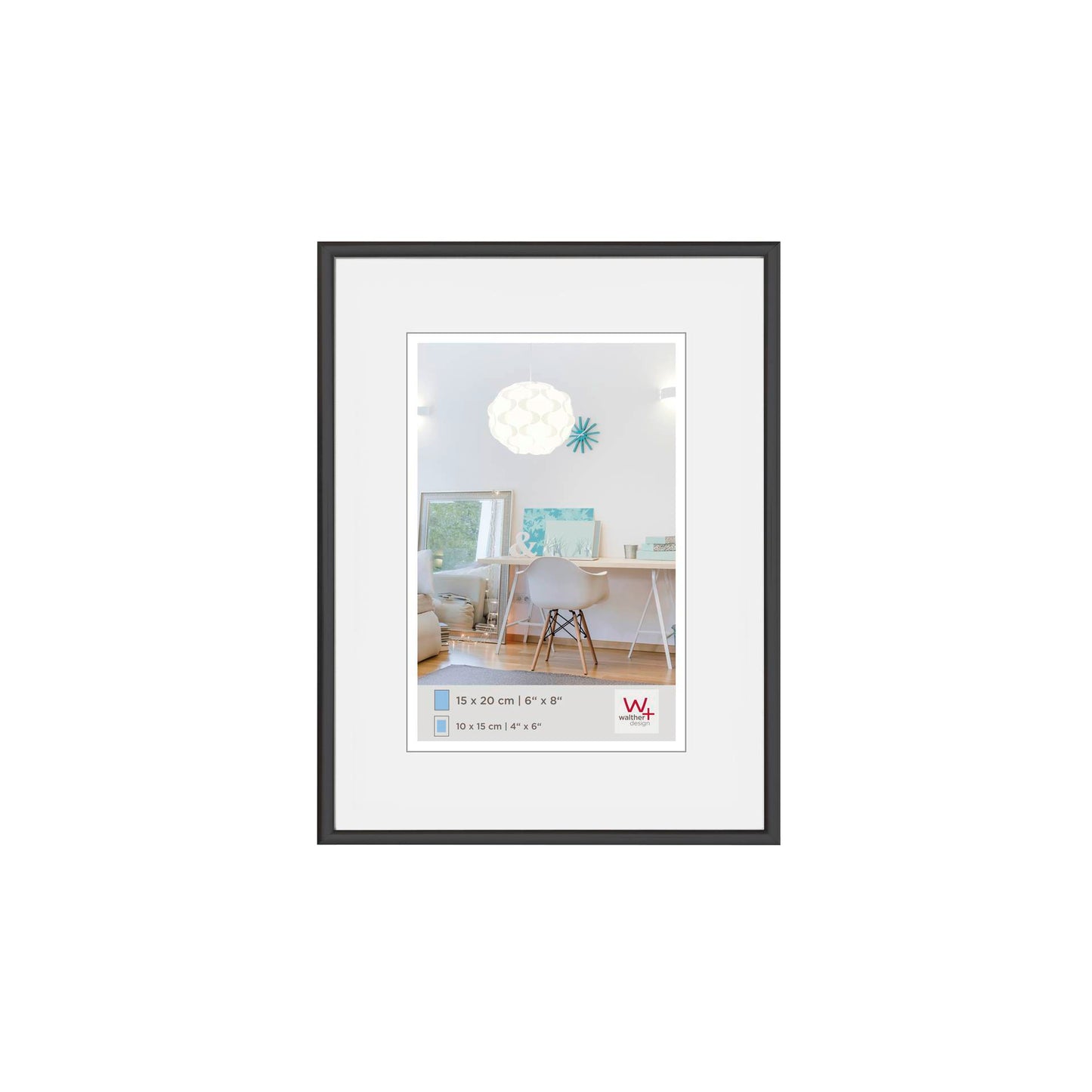 Walther New Lifestyle 15x20 Resin black KV520B