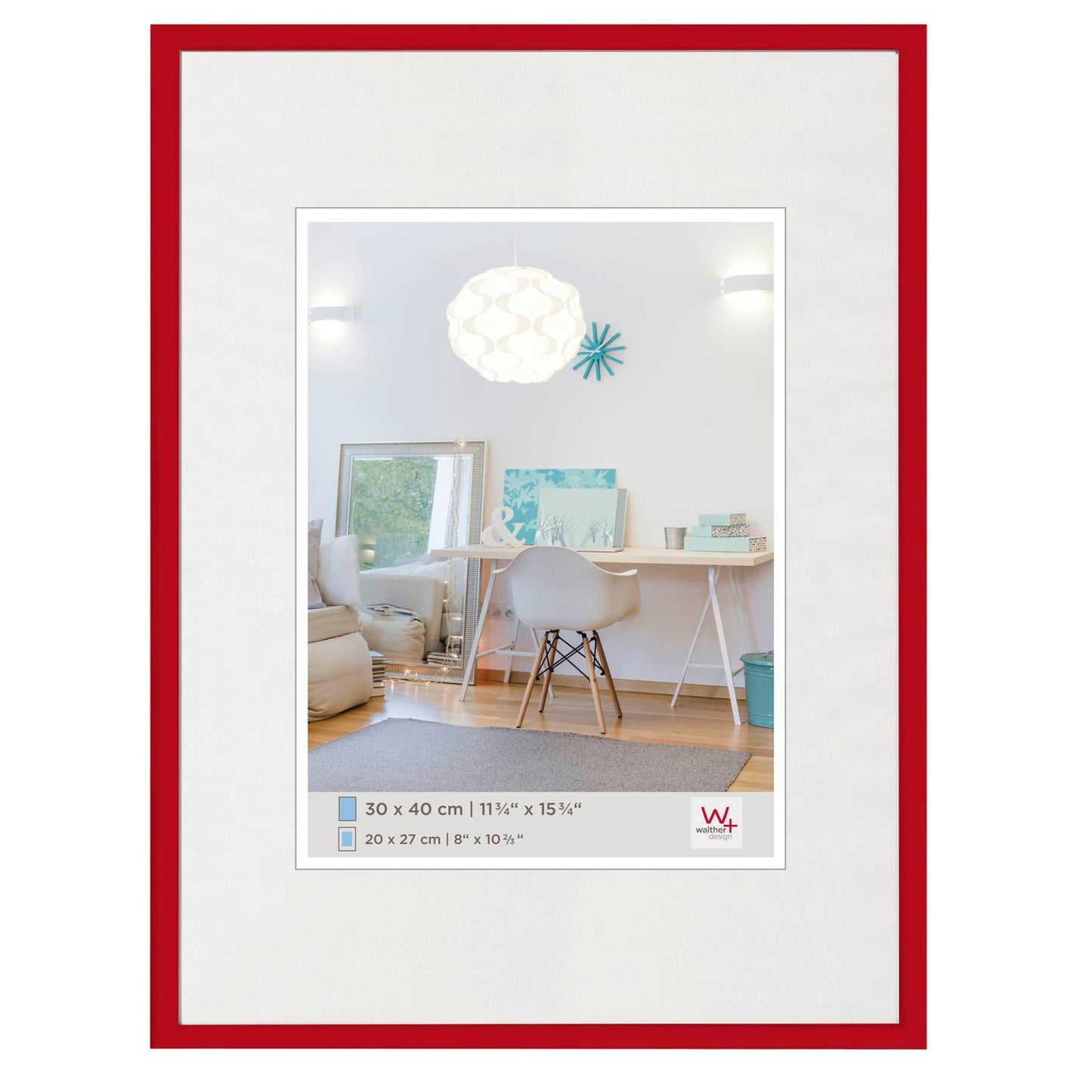 Walther New Lifestyle      30x40 Resin red KV040R