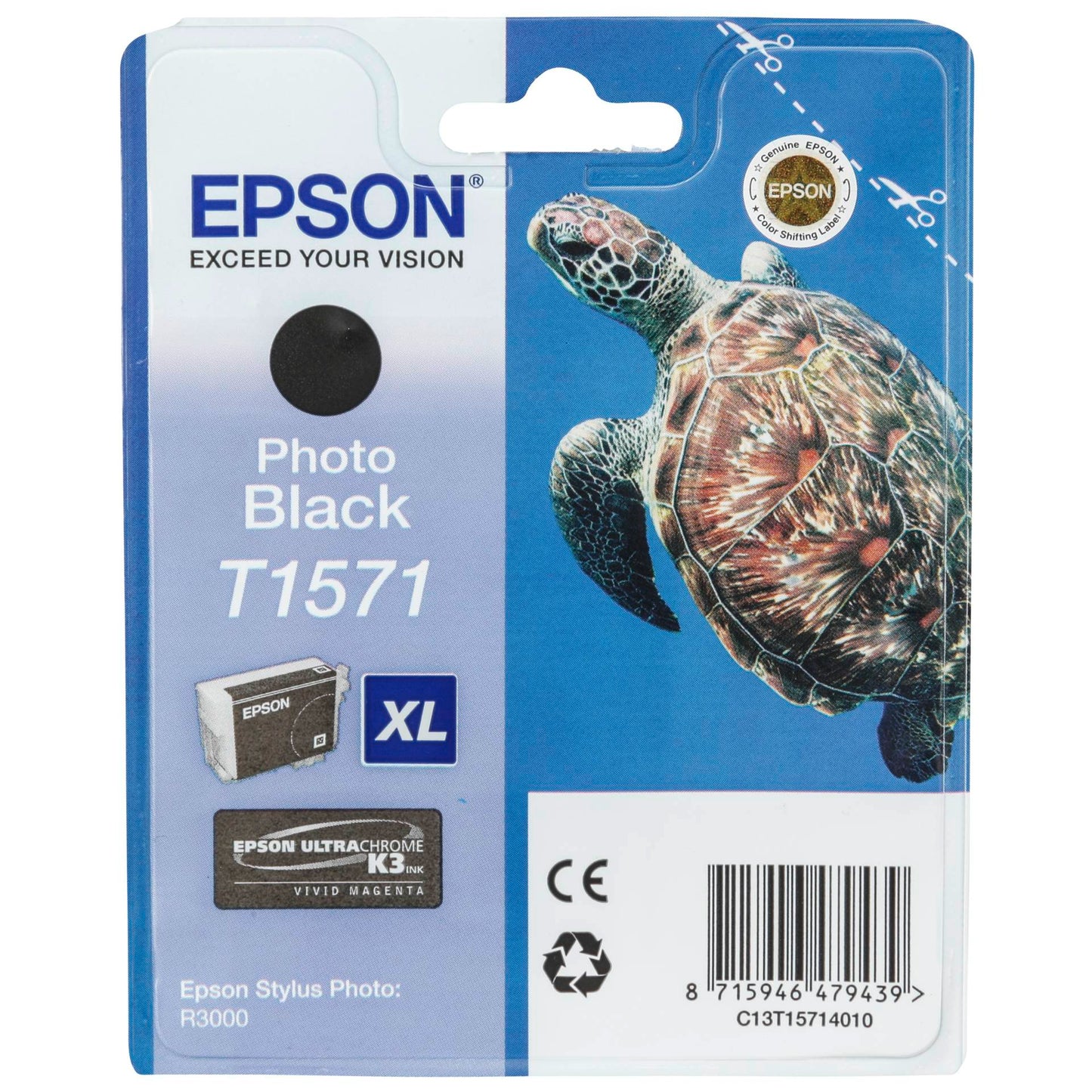 Epson ink cartridge photo black T 157 T 1571