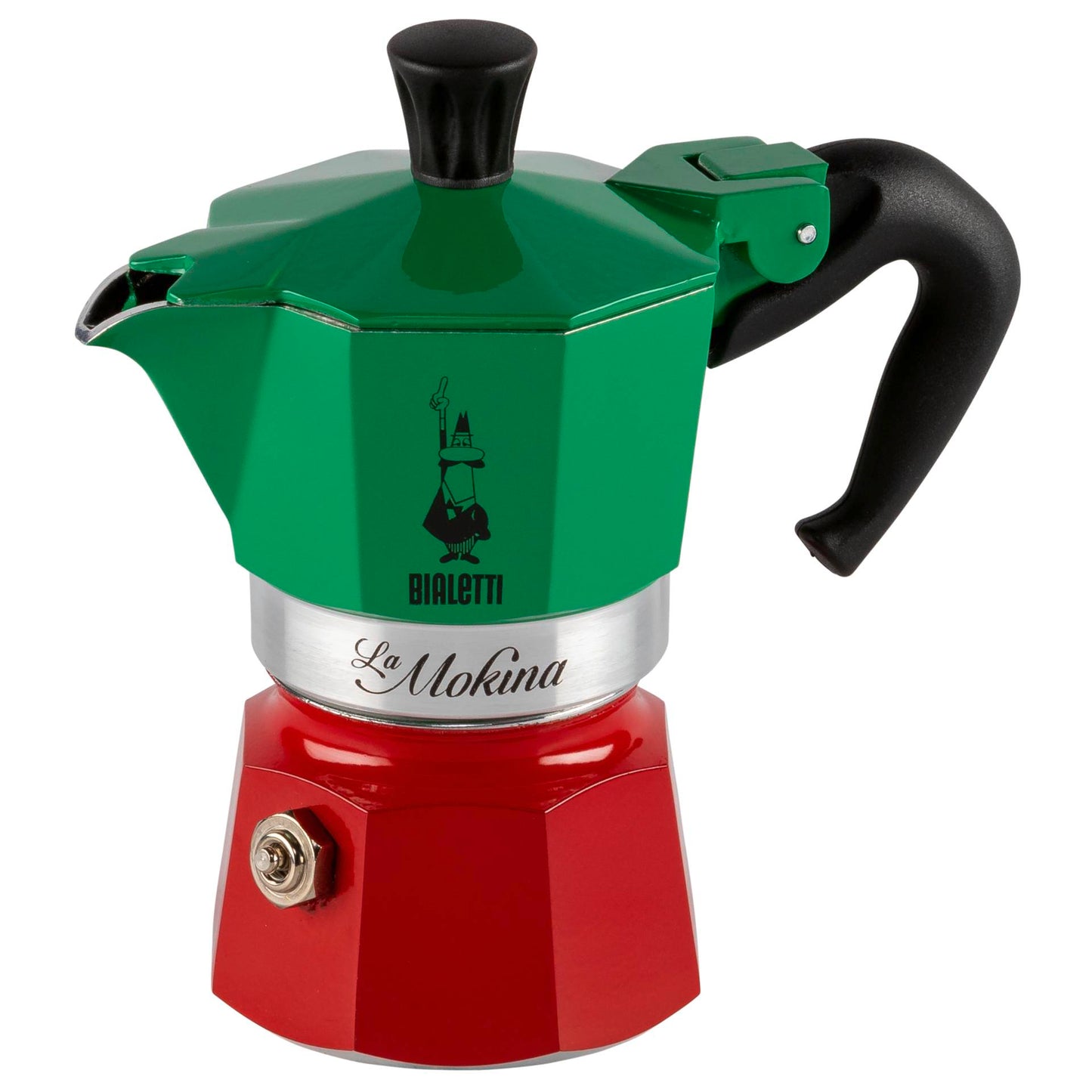 Bialetti La Mokina Italia Tricolore