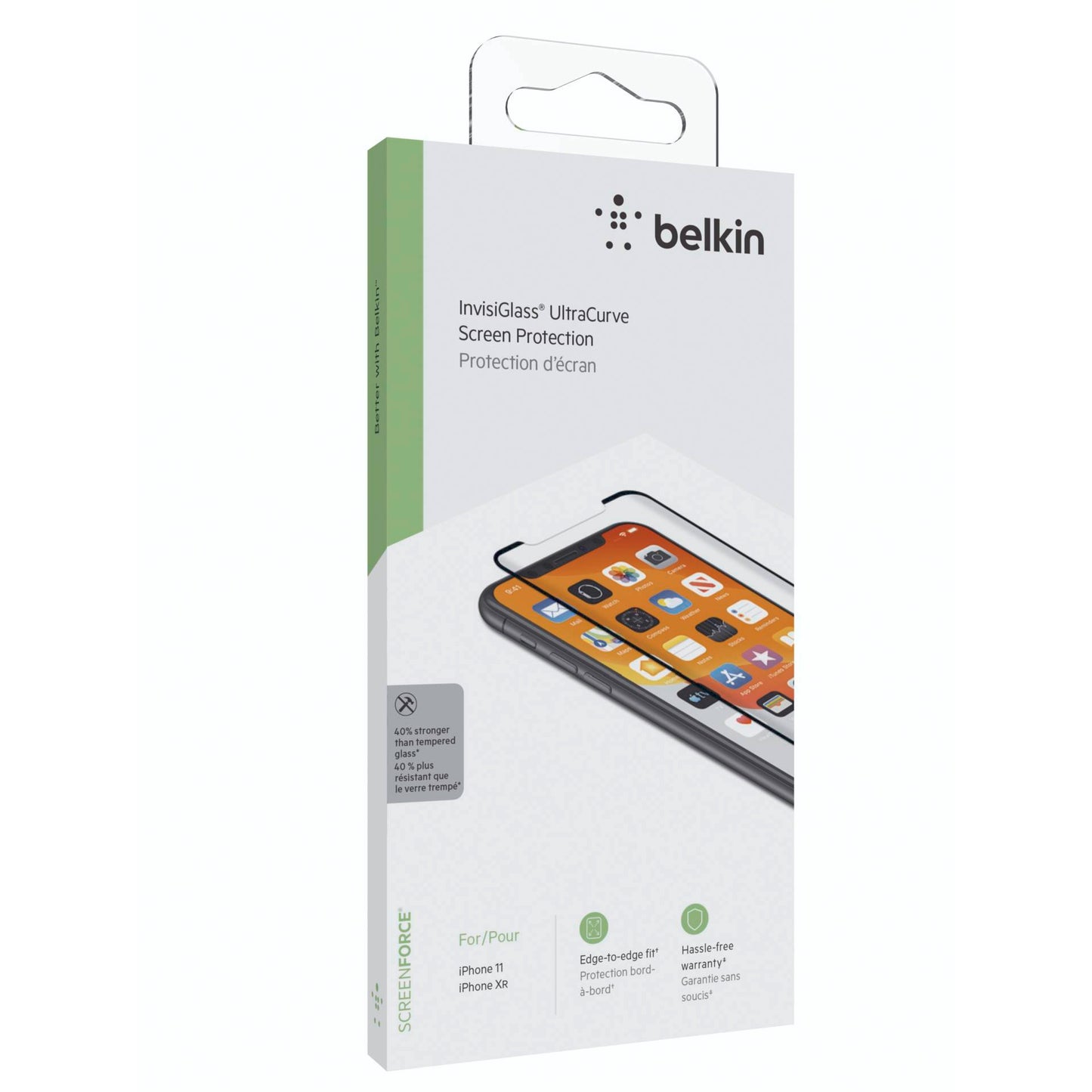 Belkin Screenforce Invisiglass Ultra Curve iPhone 11 / XR