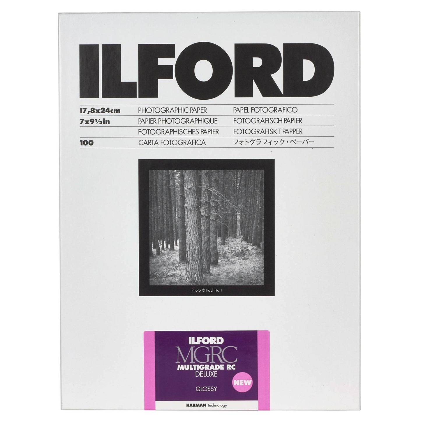 1x100 Ilford MG RC DL 1M 18x24