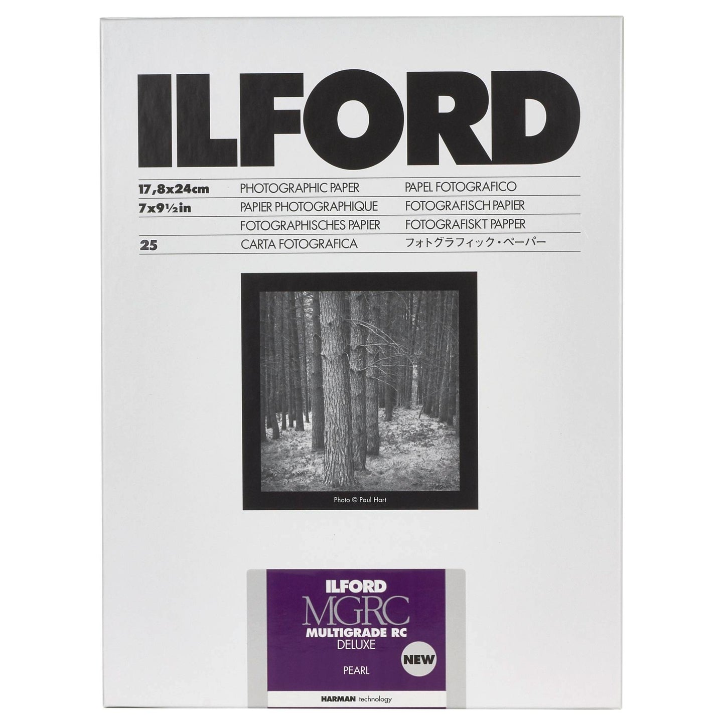 1x 25 Ilford MG RC DL 44M 18x24