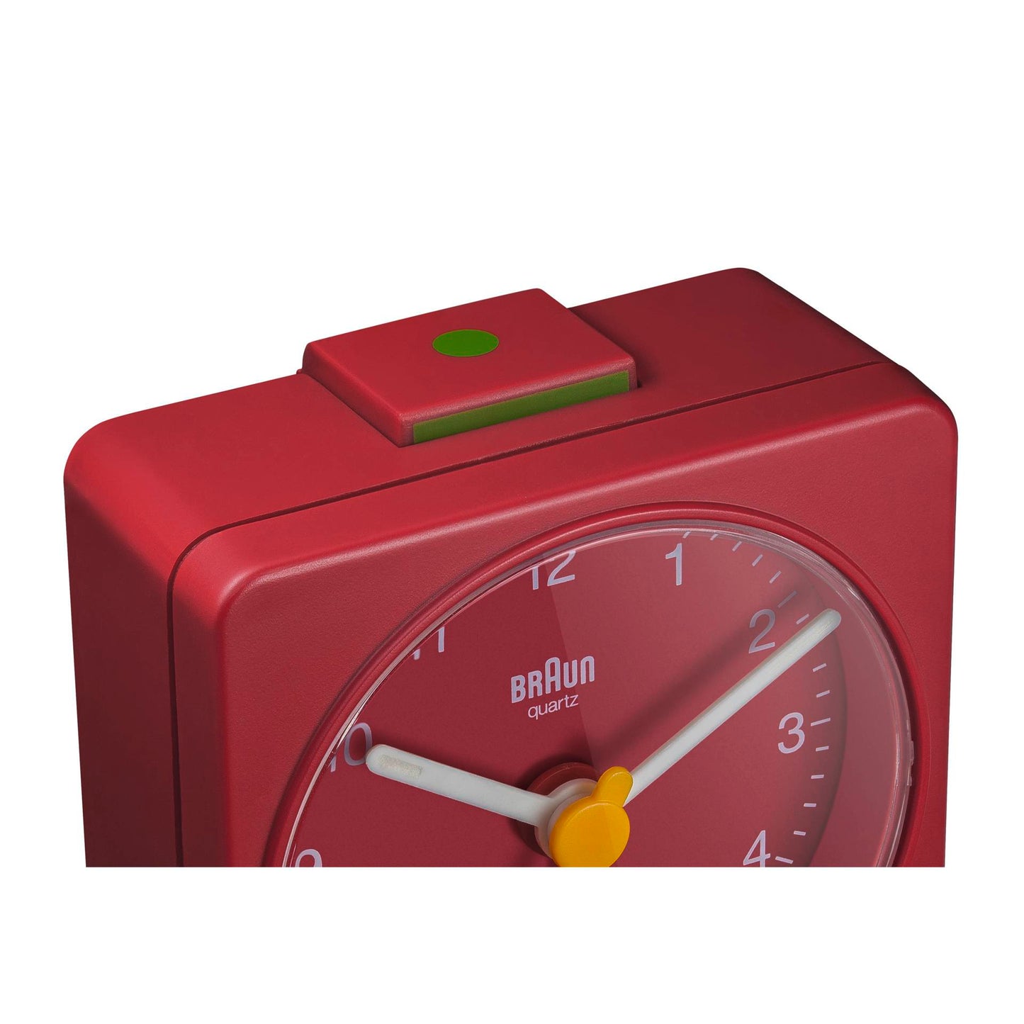 Braun BC 02 R quartz alarm clock red