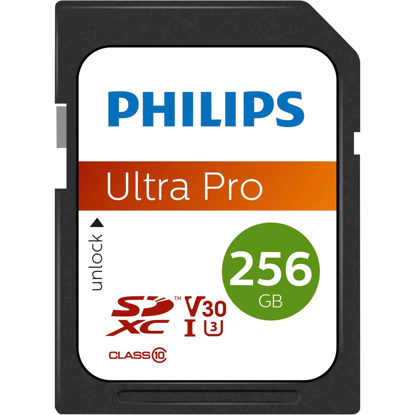 Philips SDXC Card 256GB Class 10 UHS-I U3 V30 A1