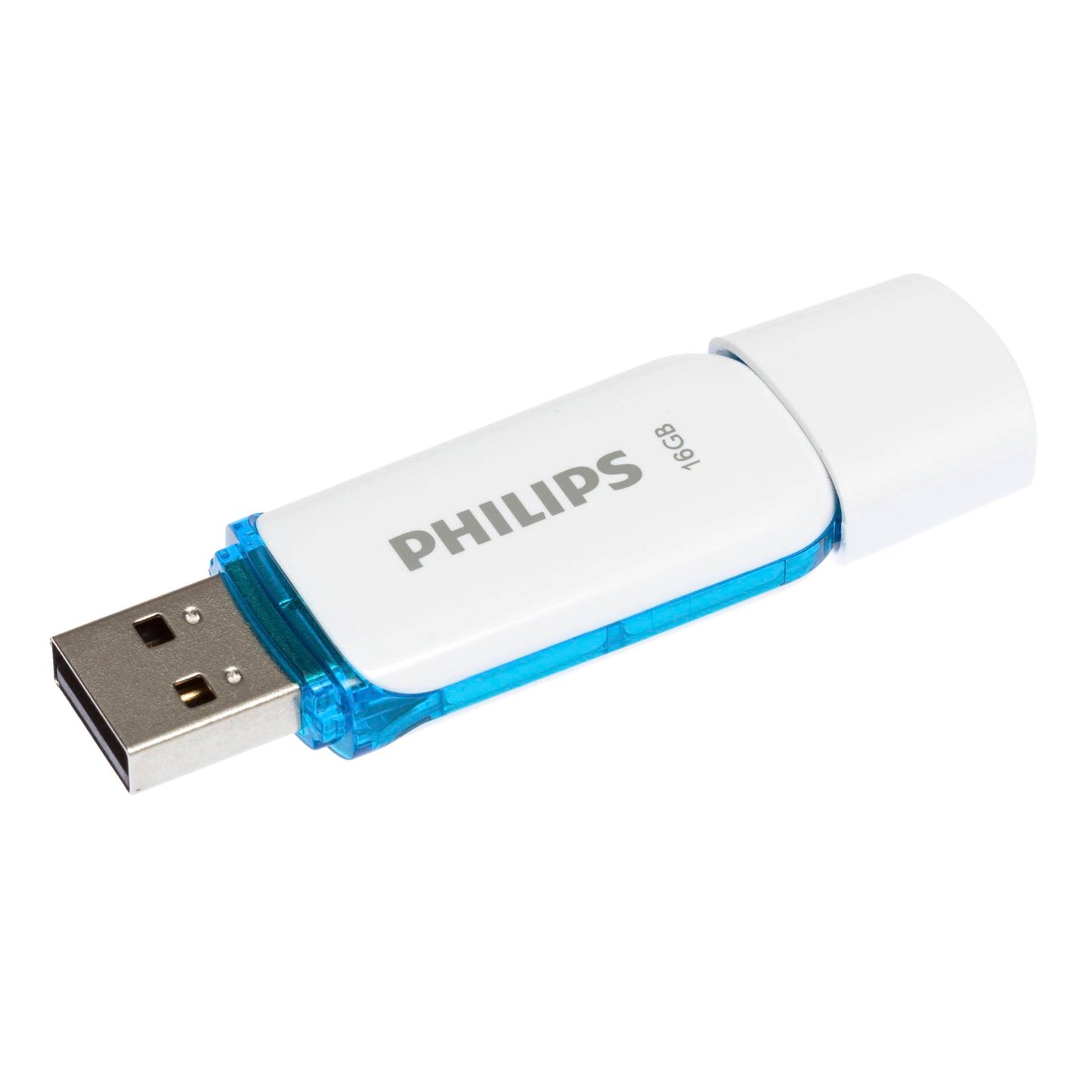 Philips USB 2.0 16GB Snow Edition Ocean Blue