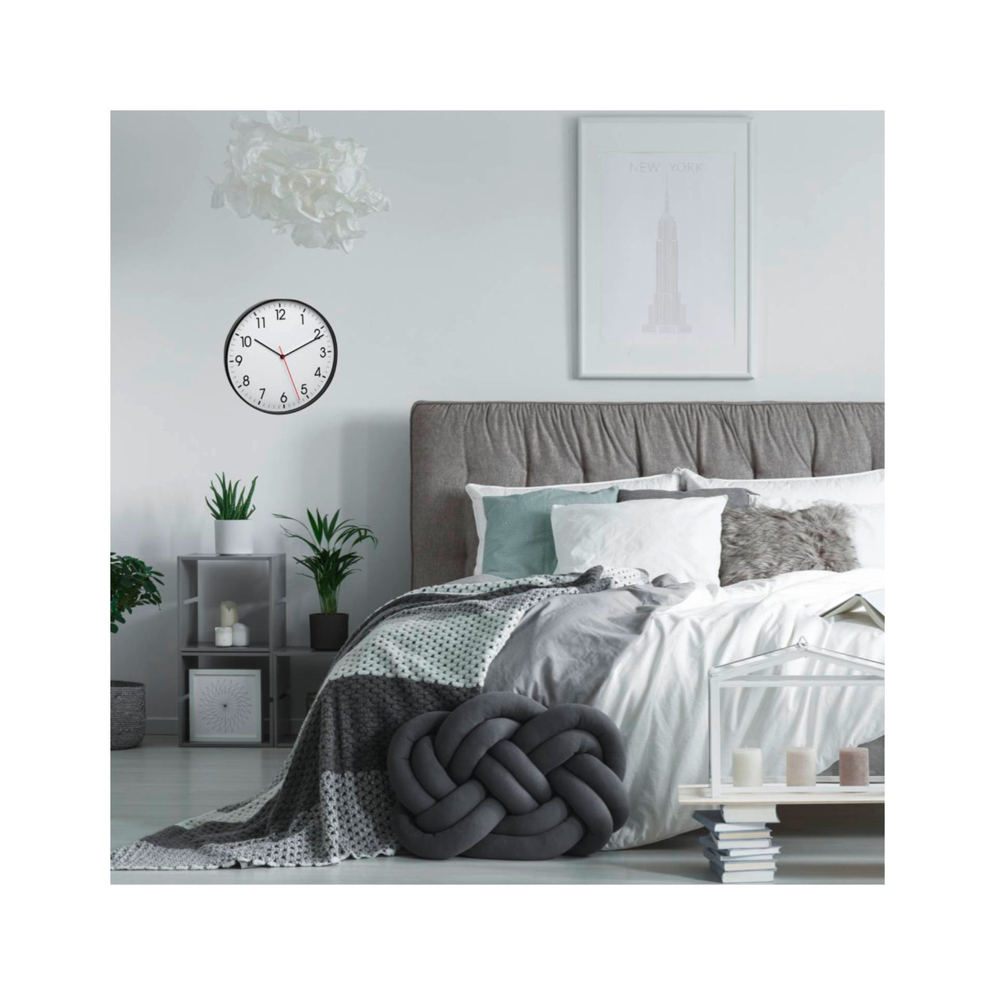 TFA 60.3537.01 radio wall clock