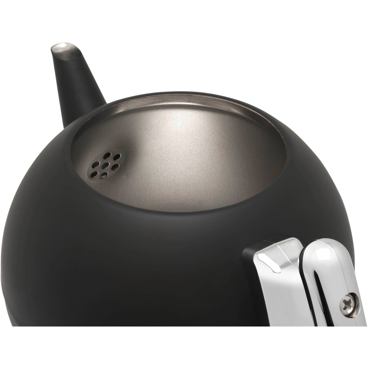 Bredemeijer Teapot Bella Ronde 1,2l black matt / chrom 101006