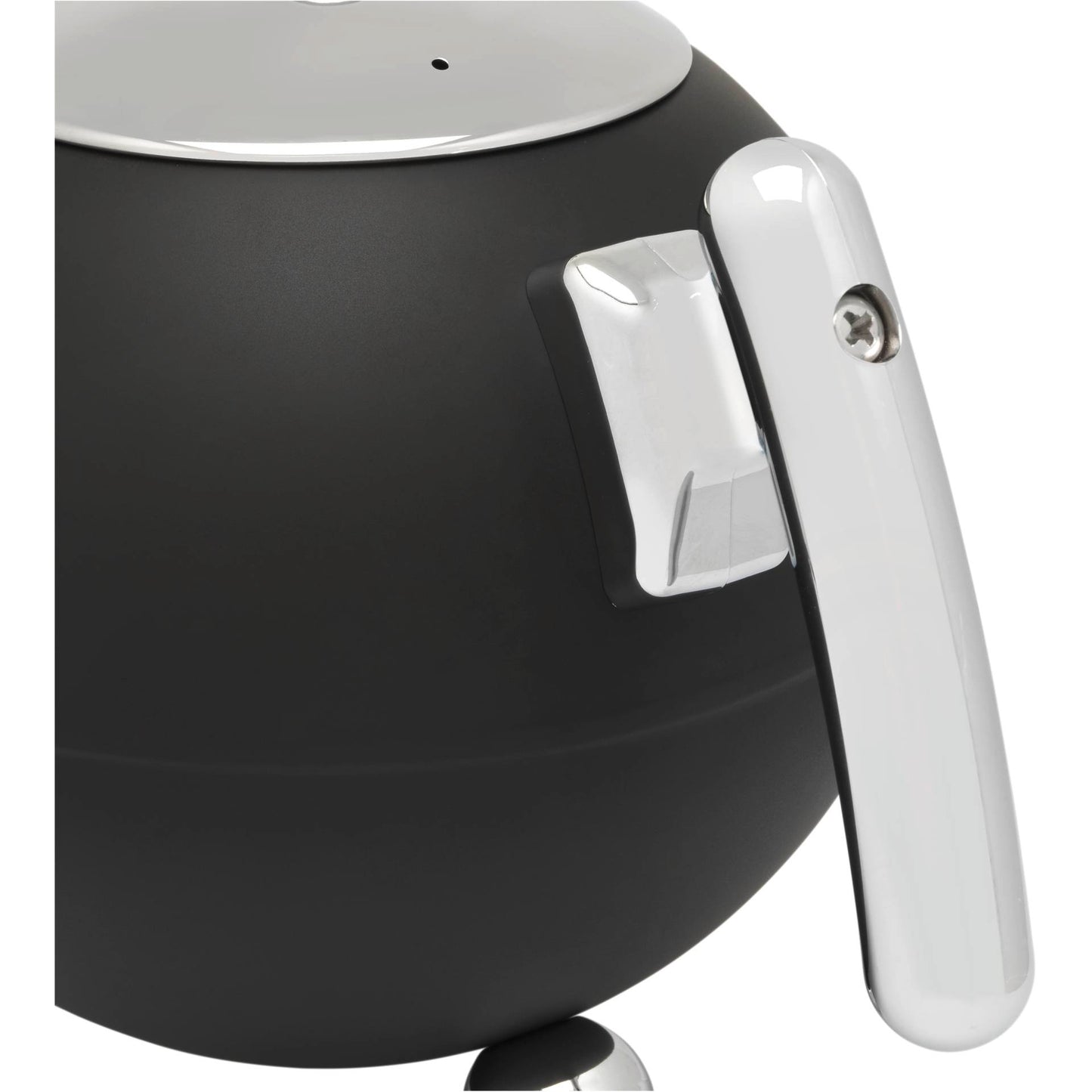 Bredemeijer Teapot Bella Ronde 1,2l black matt / chrom 101006