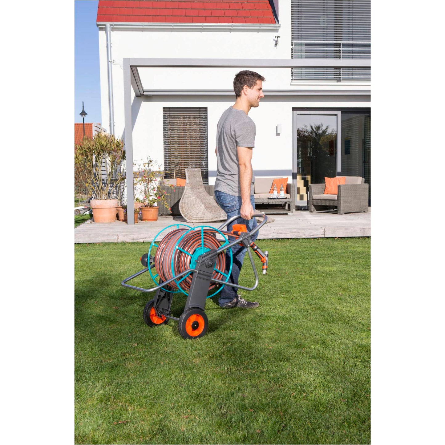 Gardena Metal hose wagon 100