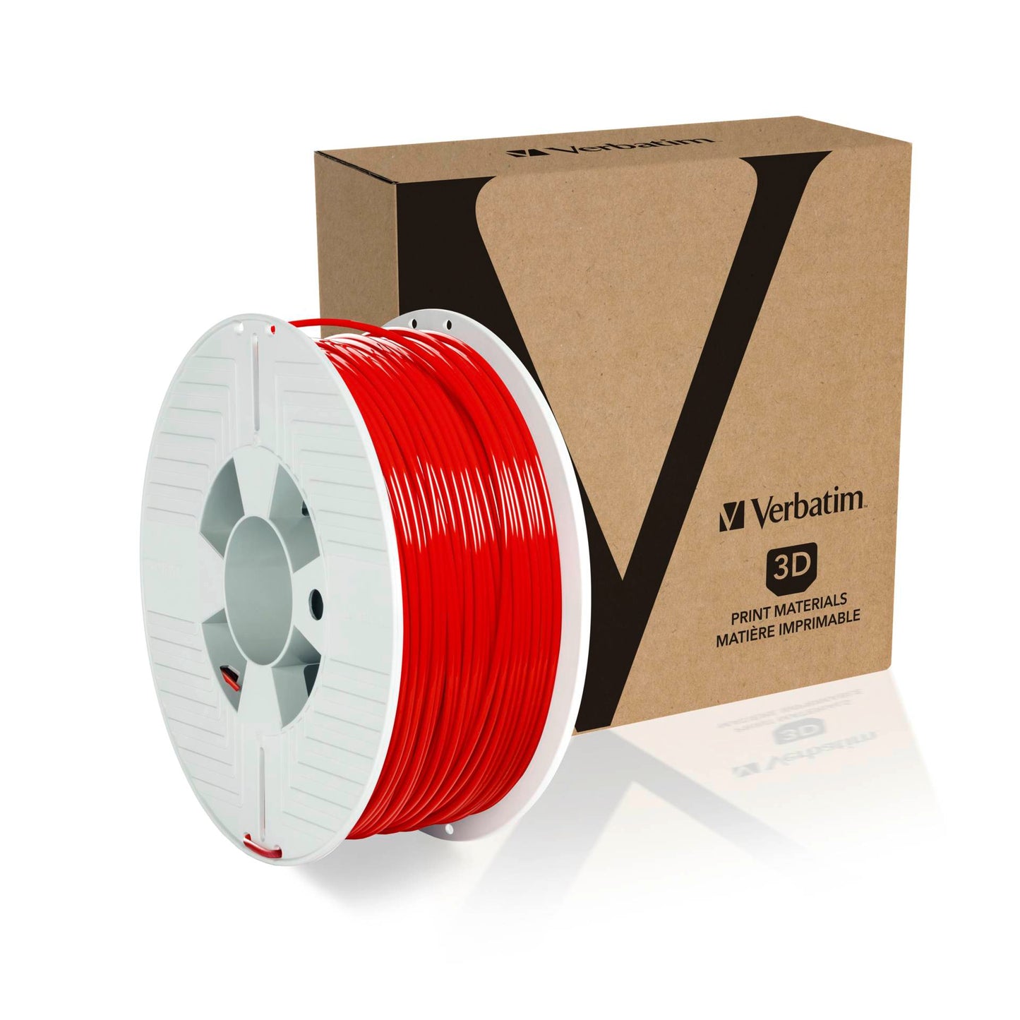 Verbatim 3D Printer Filament PLA 2,85 mm 1 kg red
