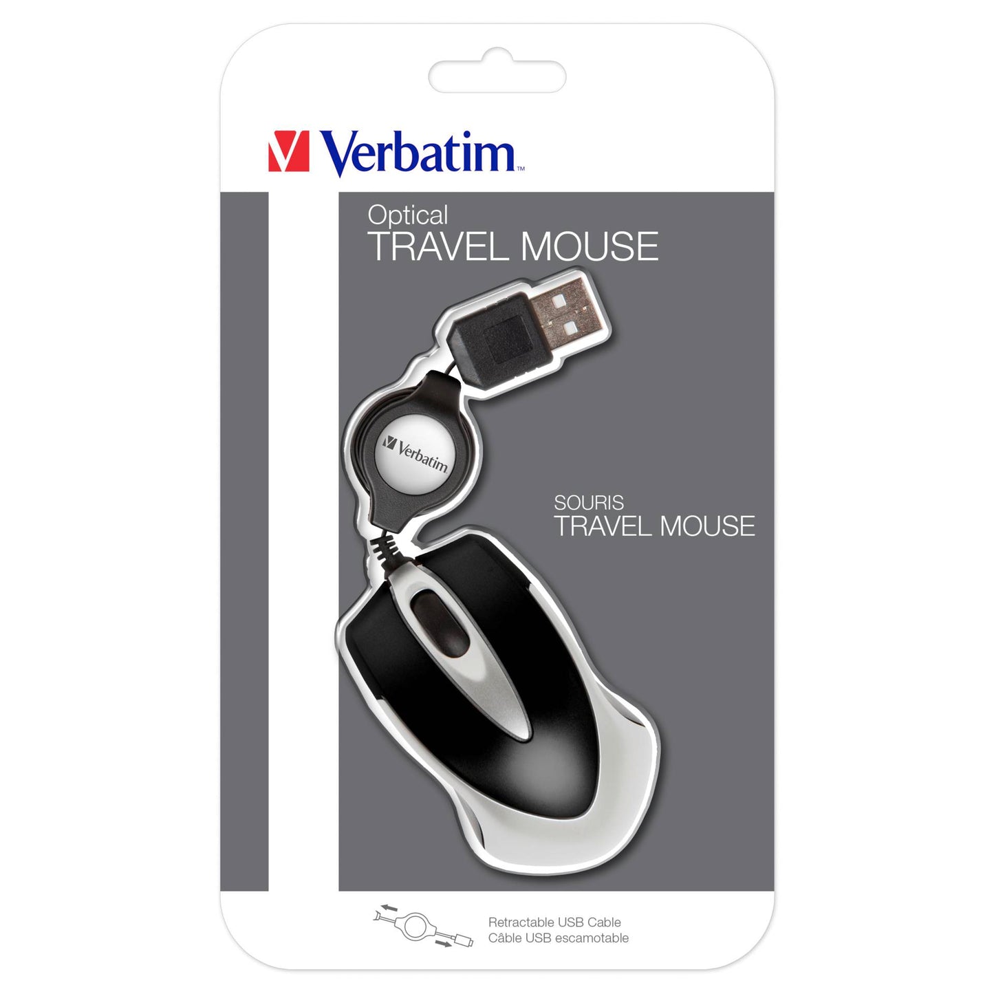 Verbatim Go Mini Optical Travel Mouse Black 49020