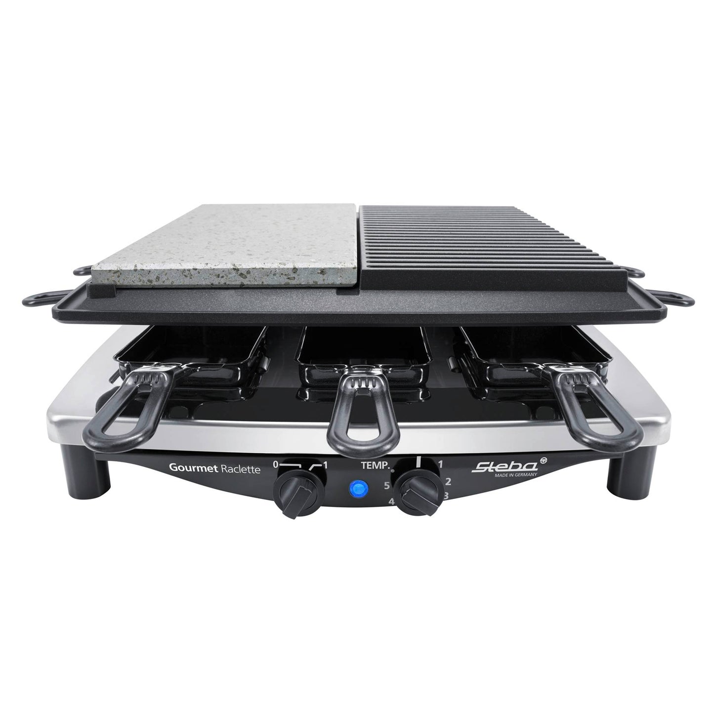 Steba RC 4 plus deluxe chrome Raclette