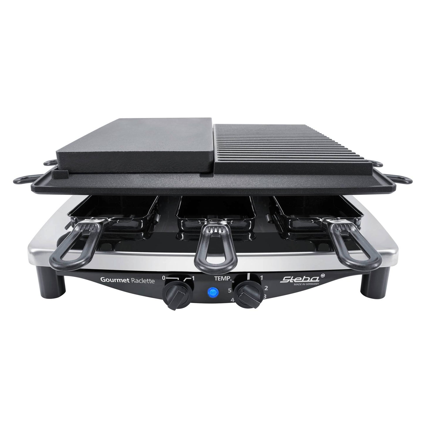 Steba RC 4 plus deluxe chrome Raclette