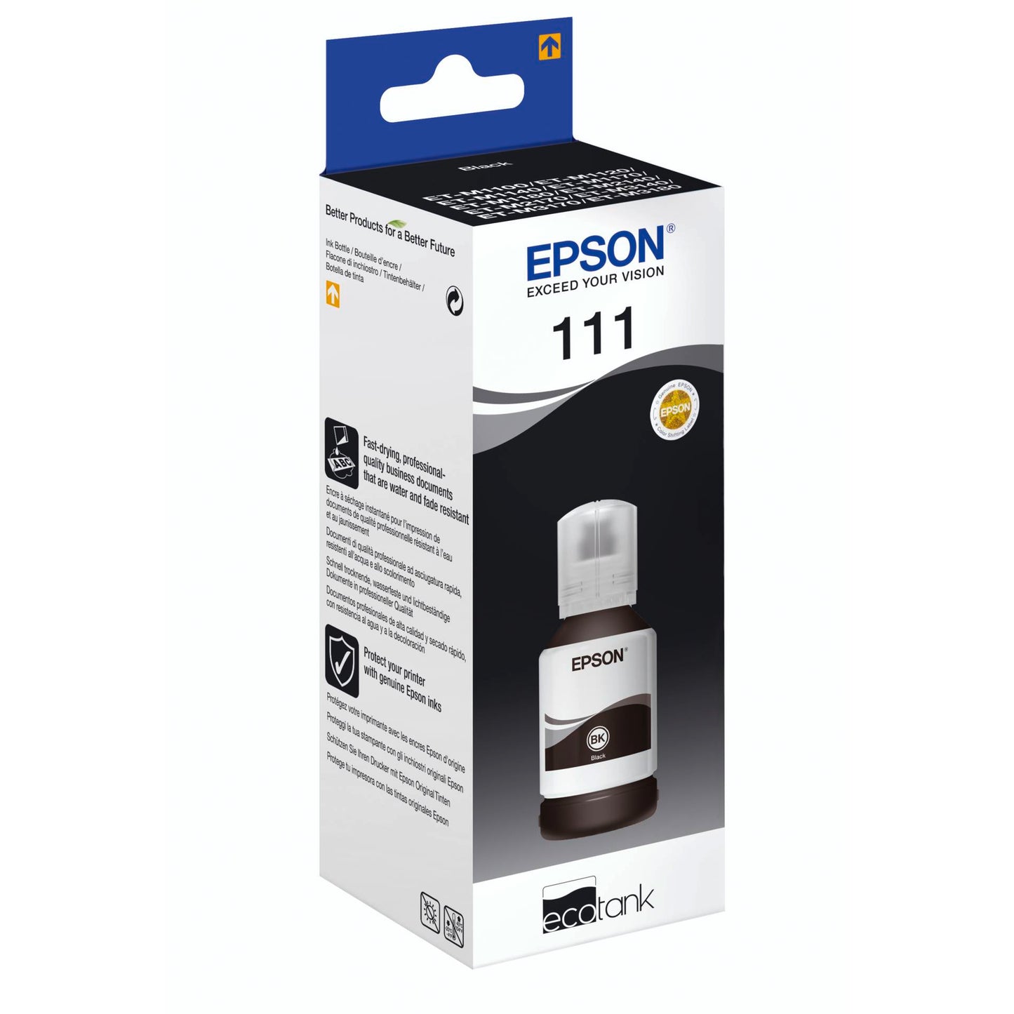 Epson EcoTank black T 111 120 ml T 03M1