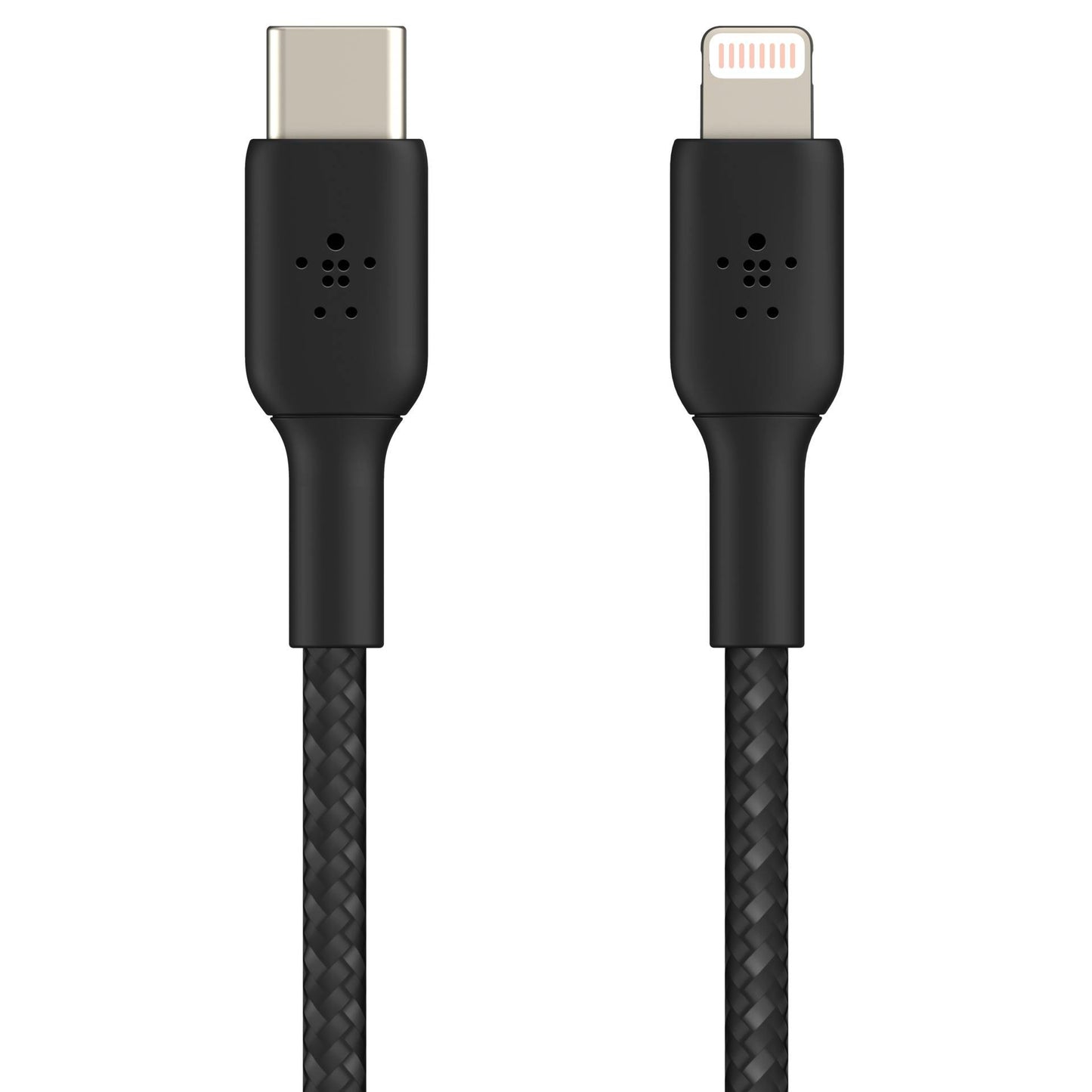 Belkin Lightning/USB-C Cable 1m braided, mfi cert., black