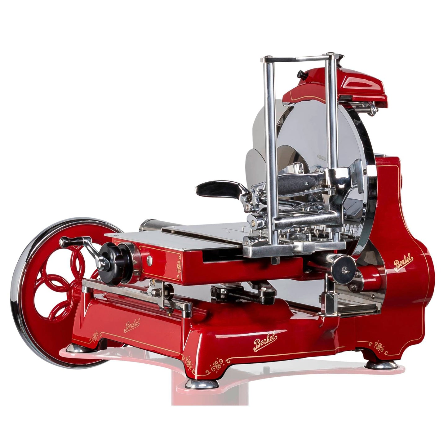 Berkel Volano Tribute red slicer with flywheel