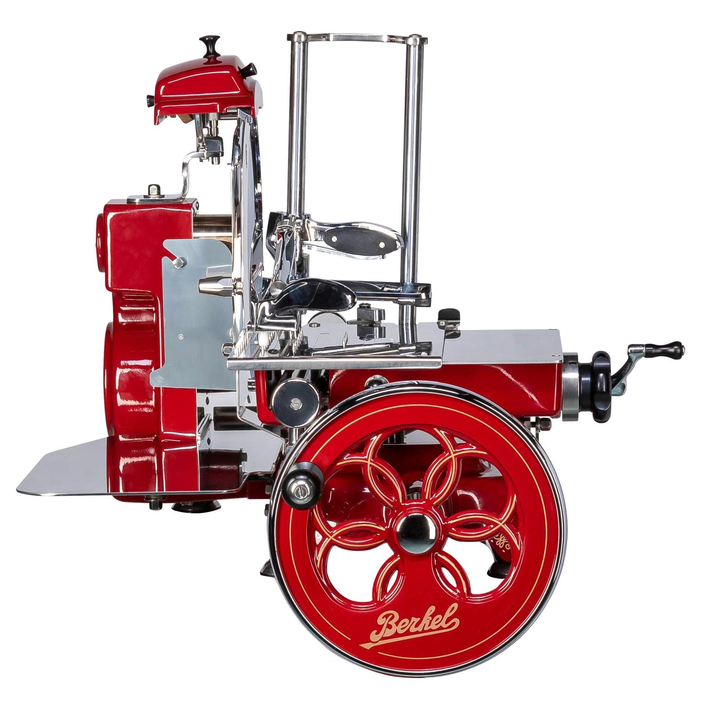Berkel Volano Tribute red slicer with flywheel