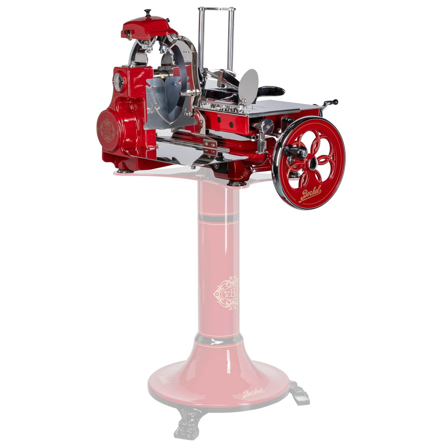 Berkel Volano Tribute red slicer with flywheel