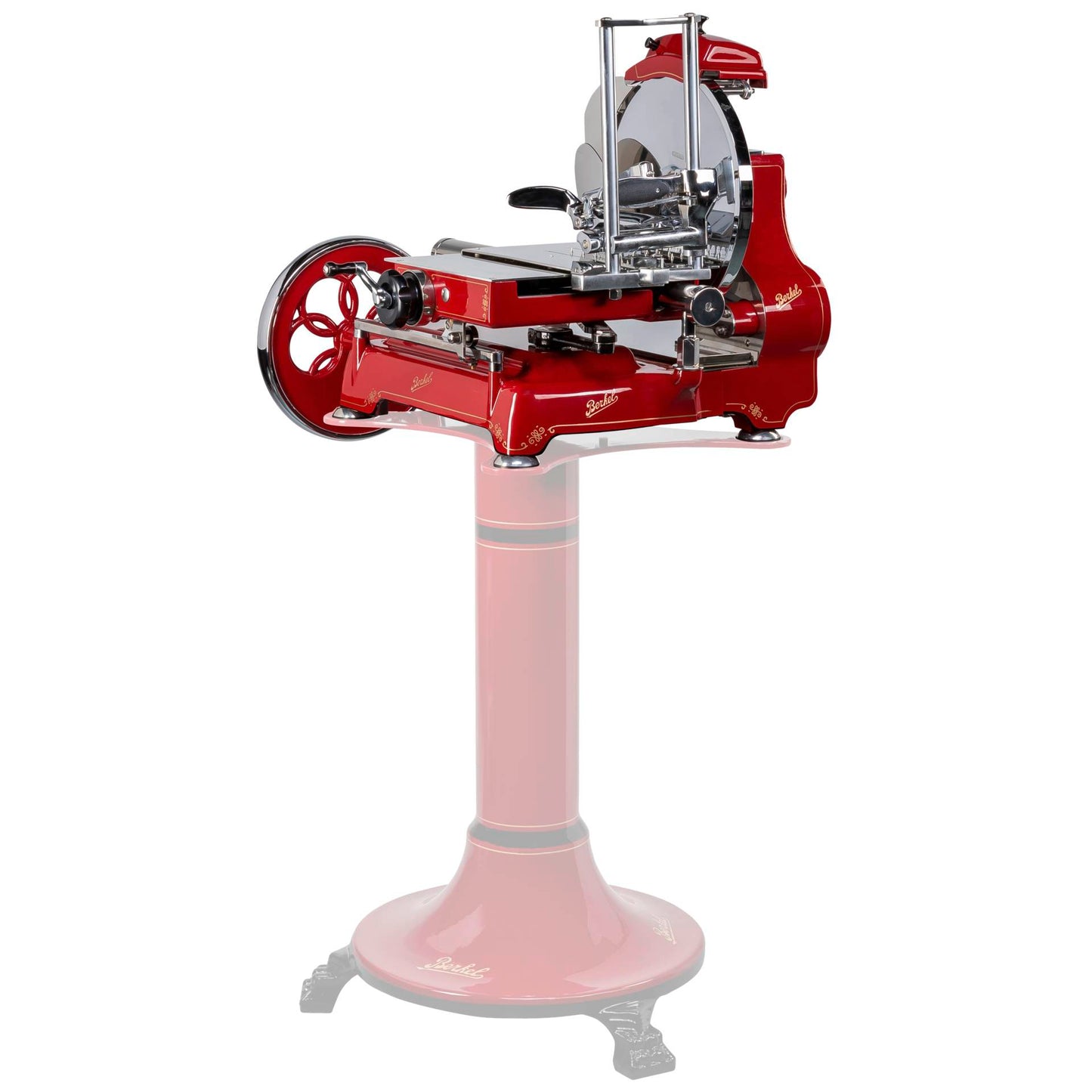 Berkel Volano Tribute red slicer with flywheel