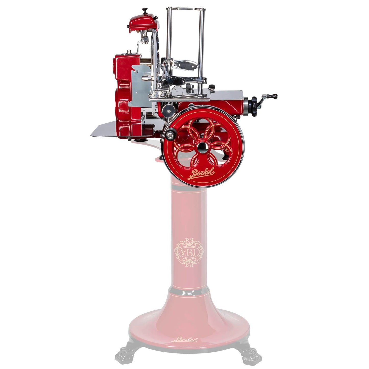 Berkel Volano Tribute red slicer with flywheel