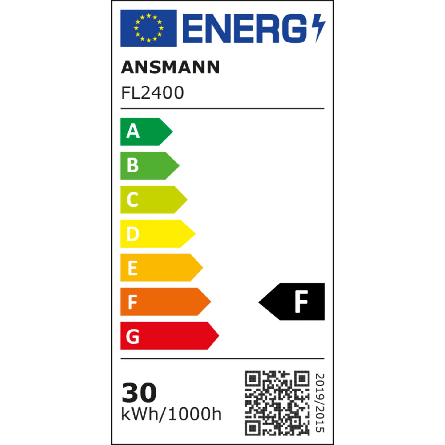 Ansmann FL2400AC 30W/2400lm Luminary LED Spotlight