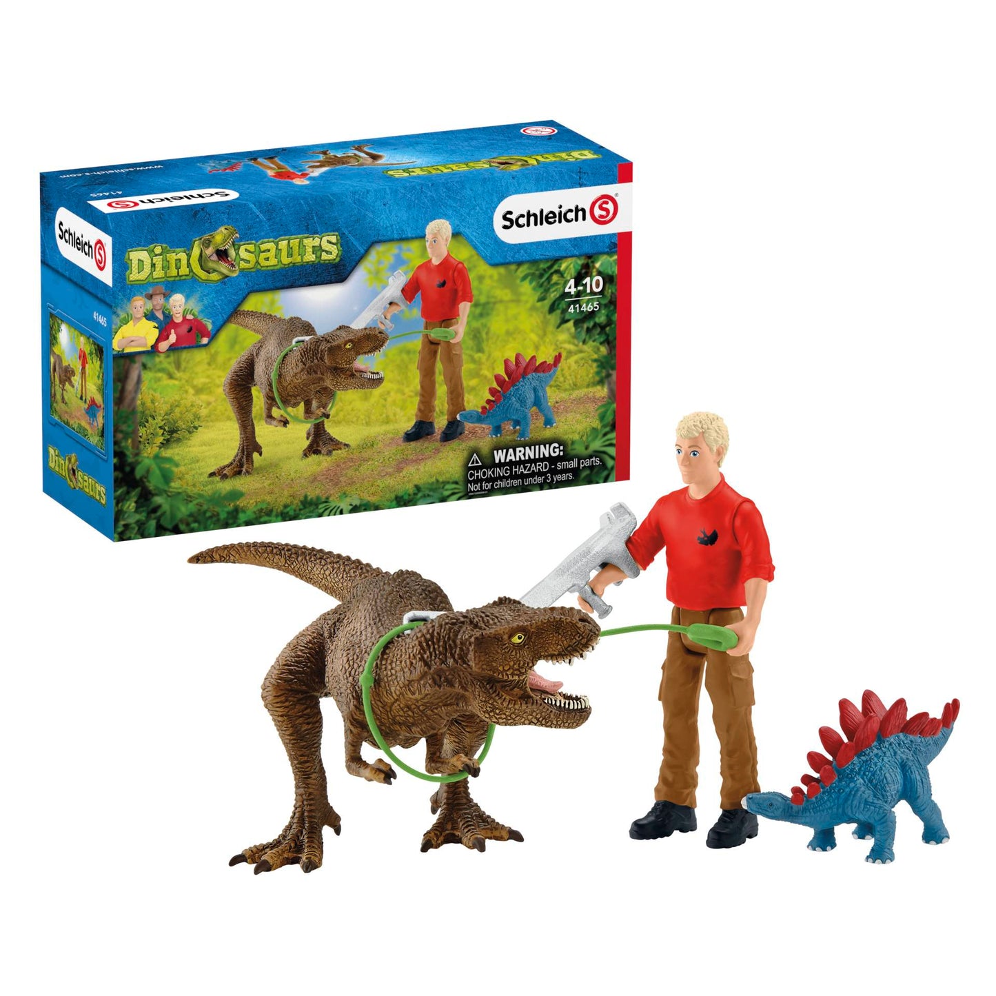 Schleich Dinosaurs 41465 Tyrannosaurus Rex Attack