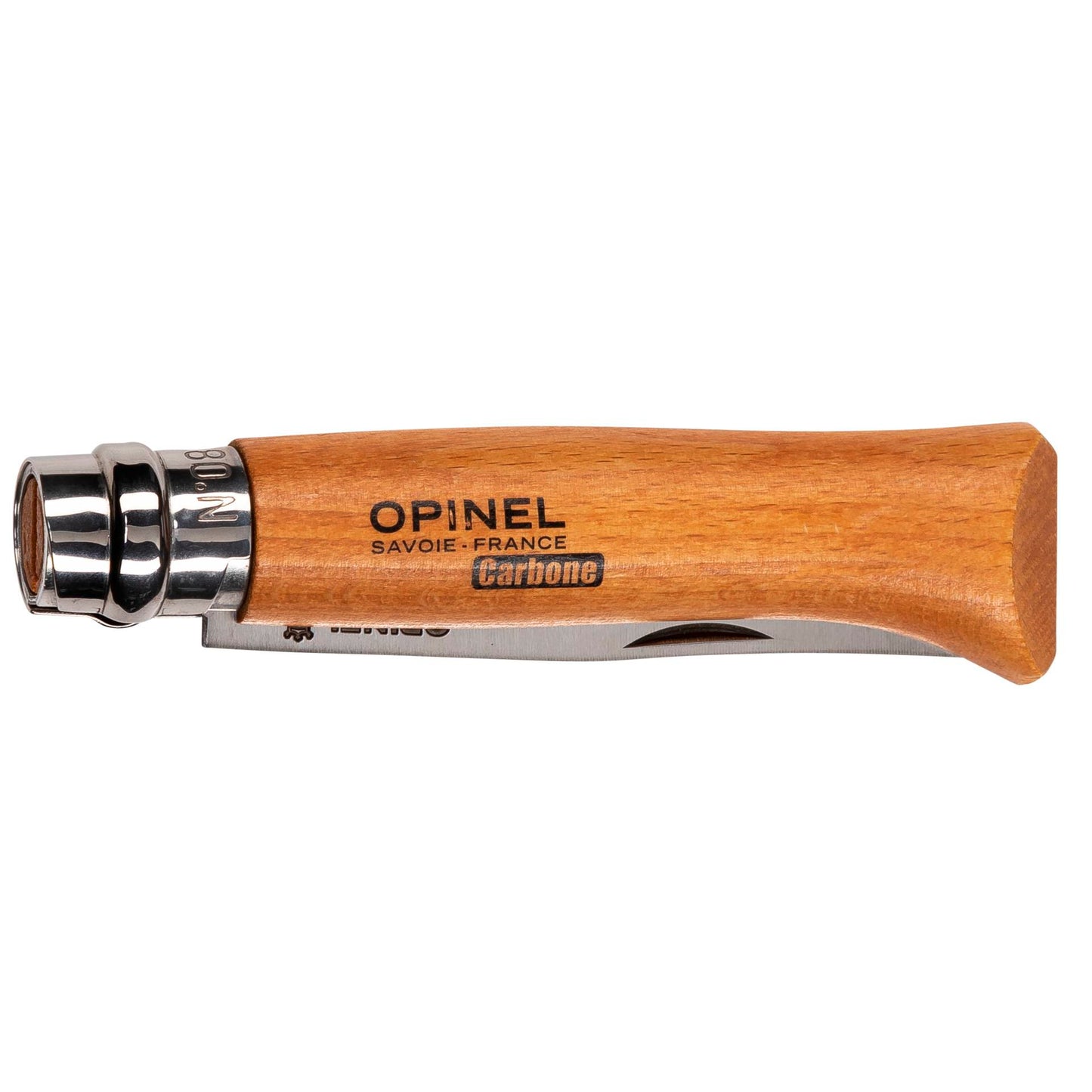 Opinel No. 08 Carbon + Sheath pencil case