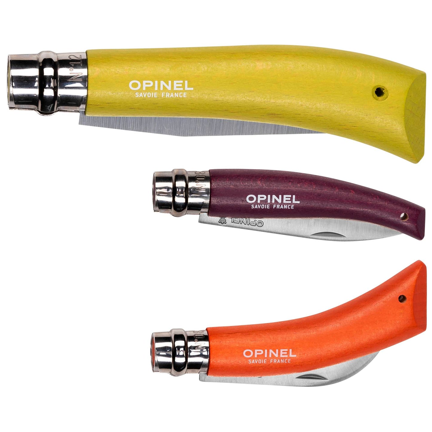 Opinel Coloured Gardener Box 3 Gardening Tools