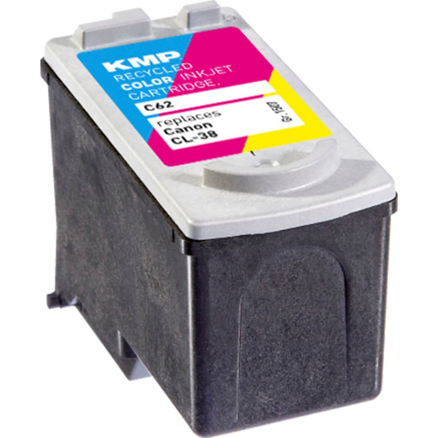 KMP C62 ink cartridge color compatible with Canon CL-38