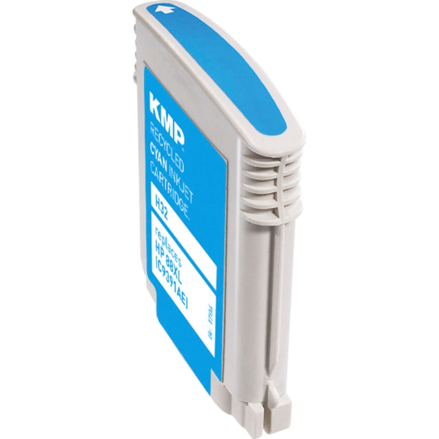 KMP H32 ink cartridge cyan comp. w. HP C 9391 AE No. 88 XL