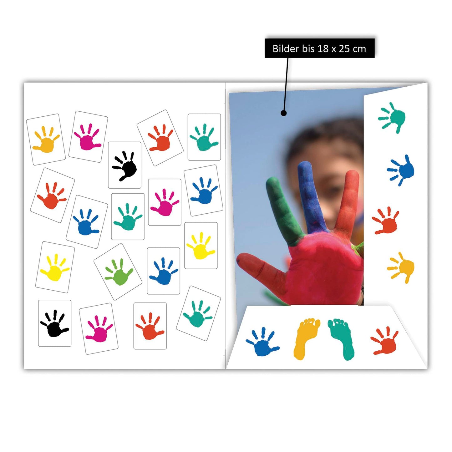 1x10 Daiber folder Hands for max.pic.format 18x25cm 13413