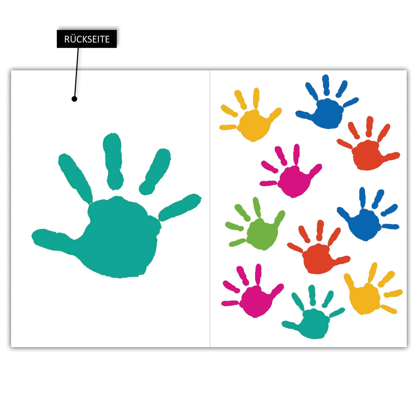 1x10 Daiber folder Hands for max.pic.format 18x25cm 13413