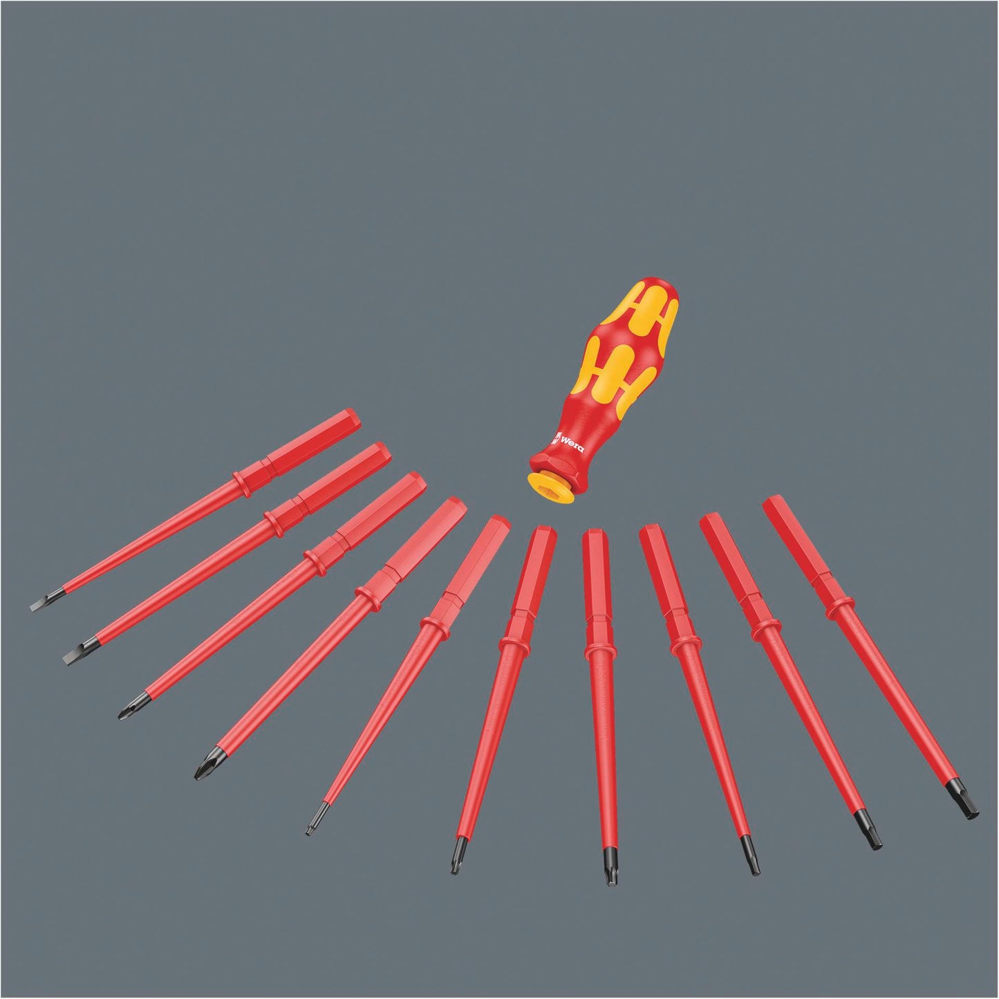 WERA Kraftform Kompakt VDE 7 screwdriver set